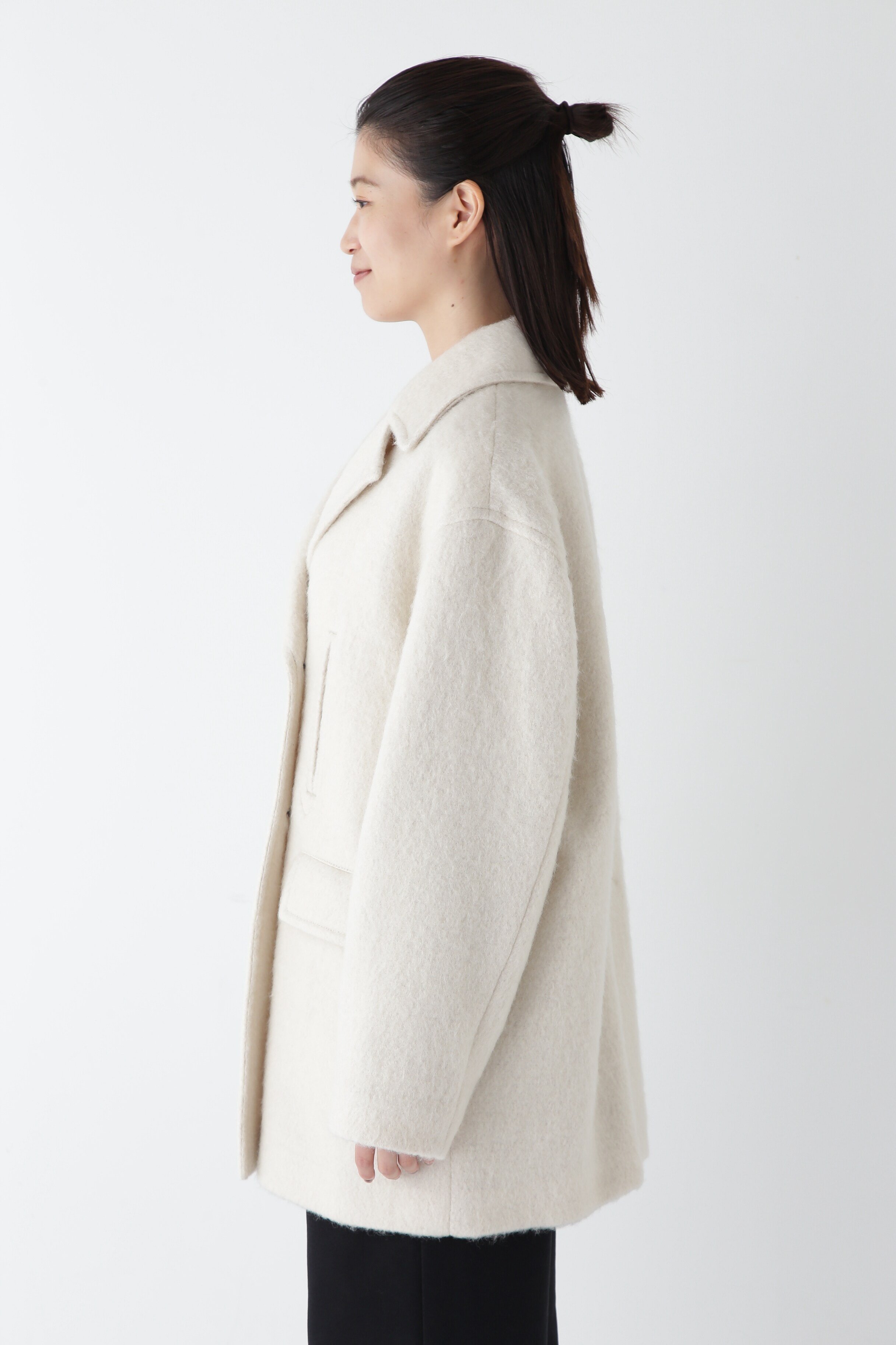 human woman｜◇ループカットシャギーPコート | Rakuten Fashion(楽天