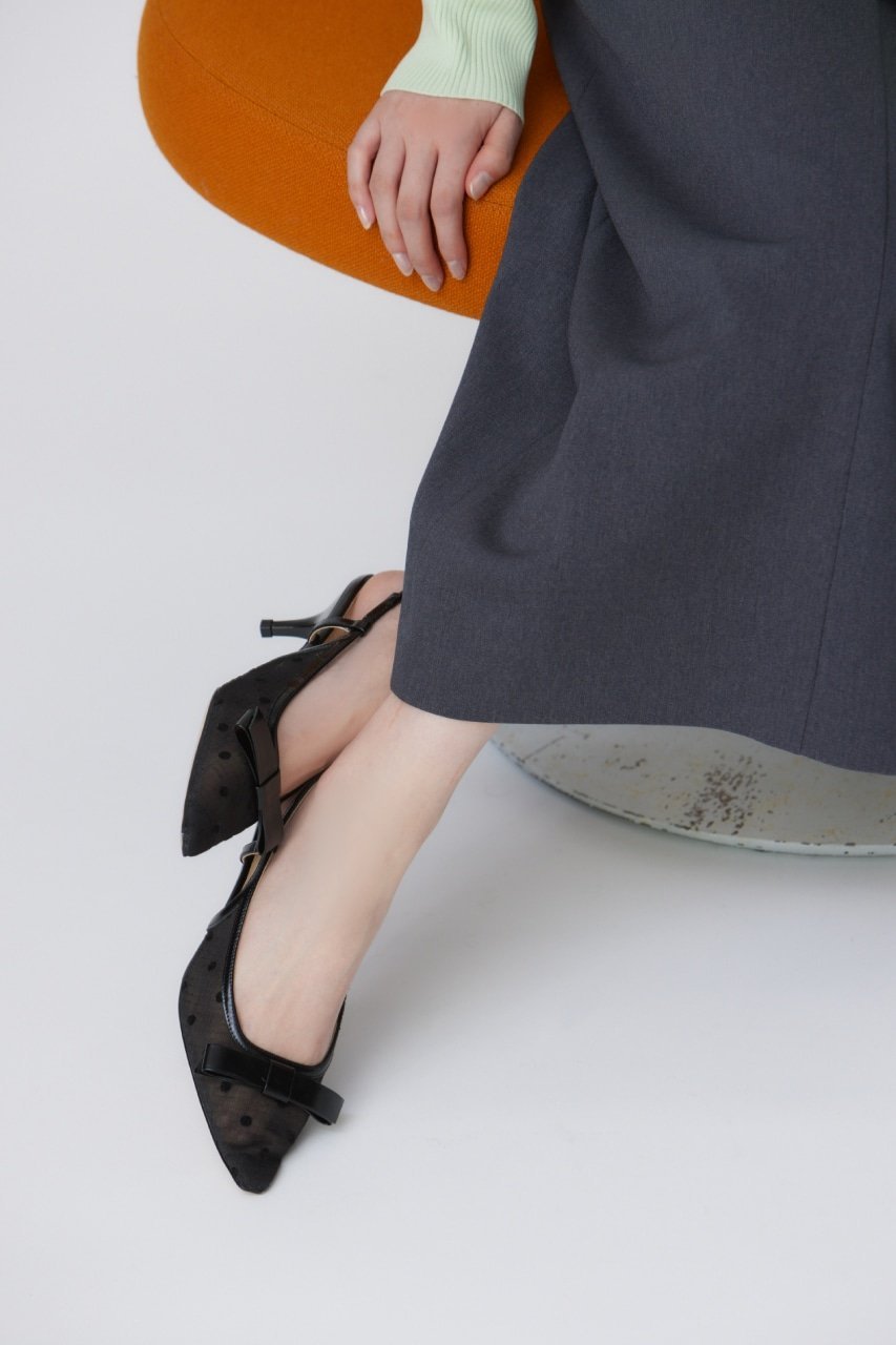 STACCATO｜ドットヌーディーバックスリングパンプス | Rakuten Fashion