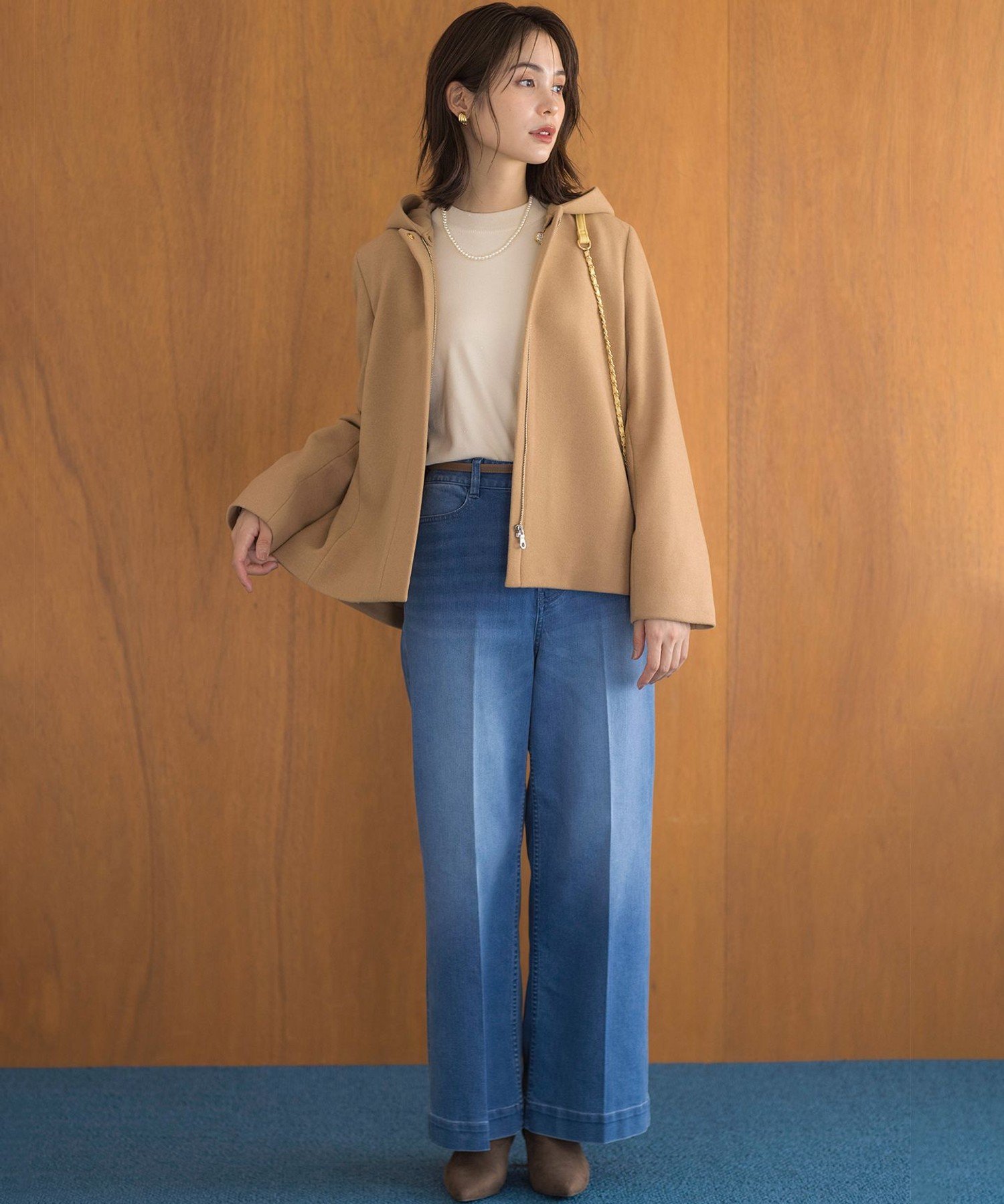 組曲｜【2WAY】ウールモッサ ショートコート | Rakuten Fashion(楽天