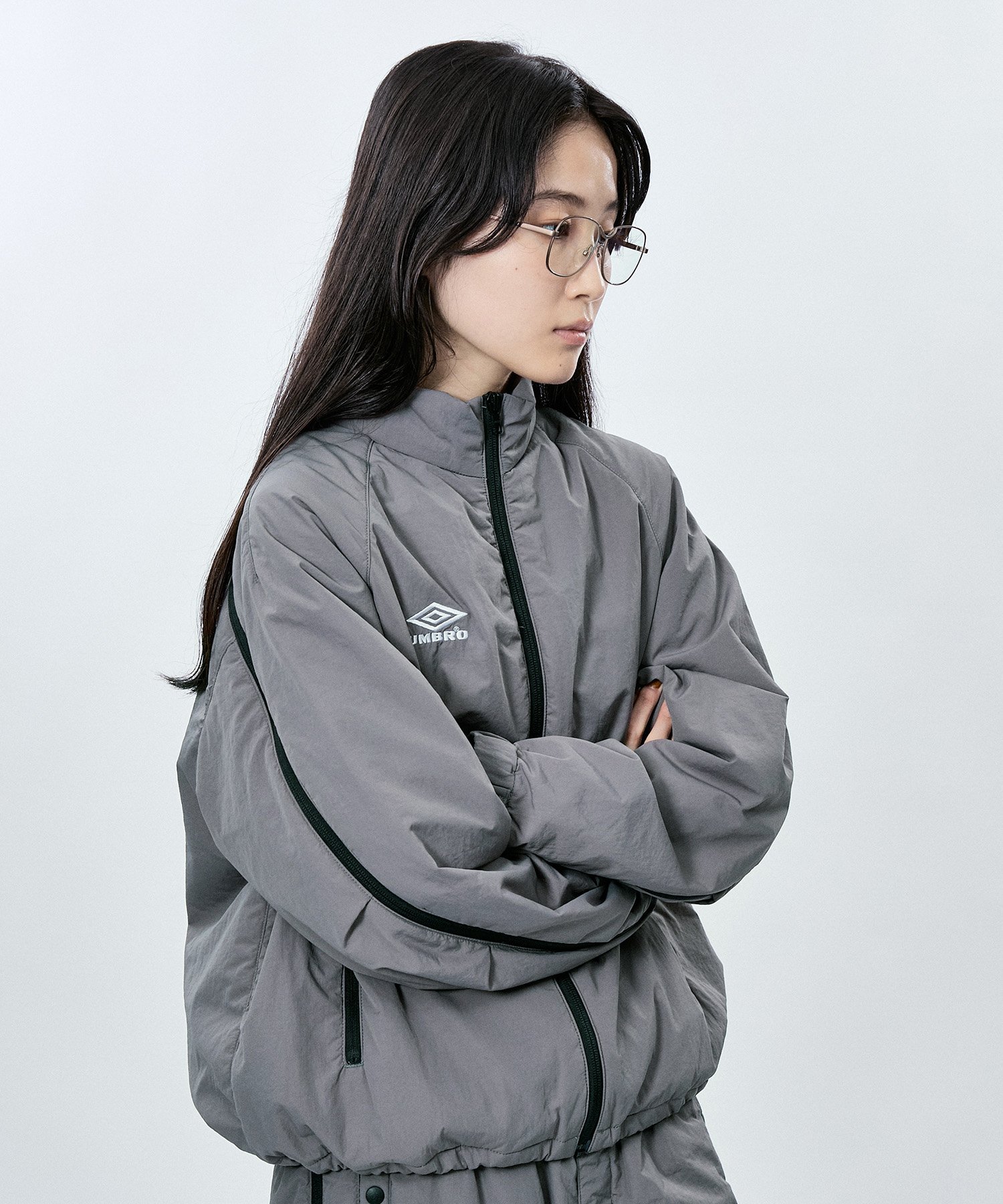 ADAM ET ROPE'｜【UMBRO x BELPER xM】24AW PADDED TRACK JACKET