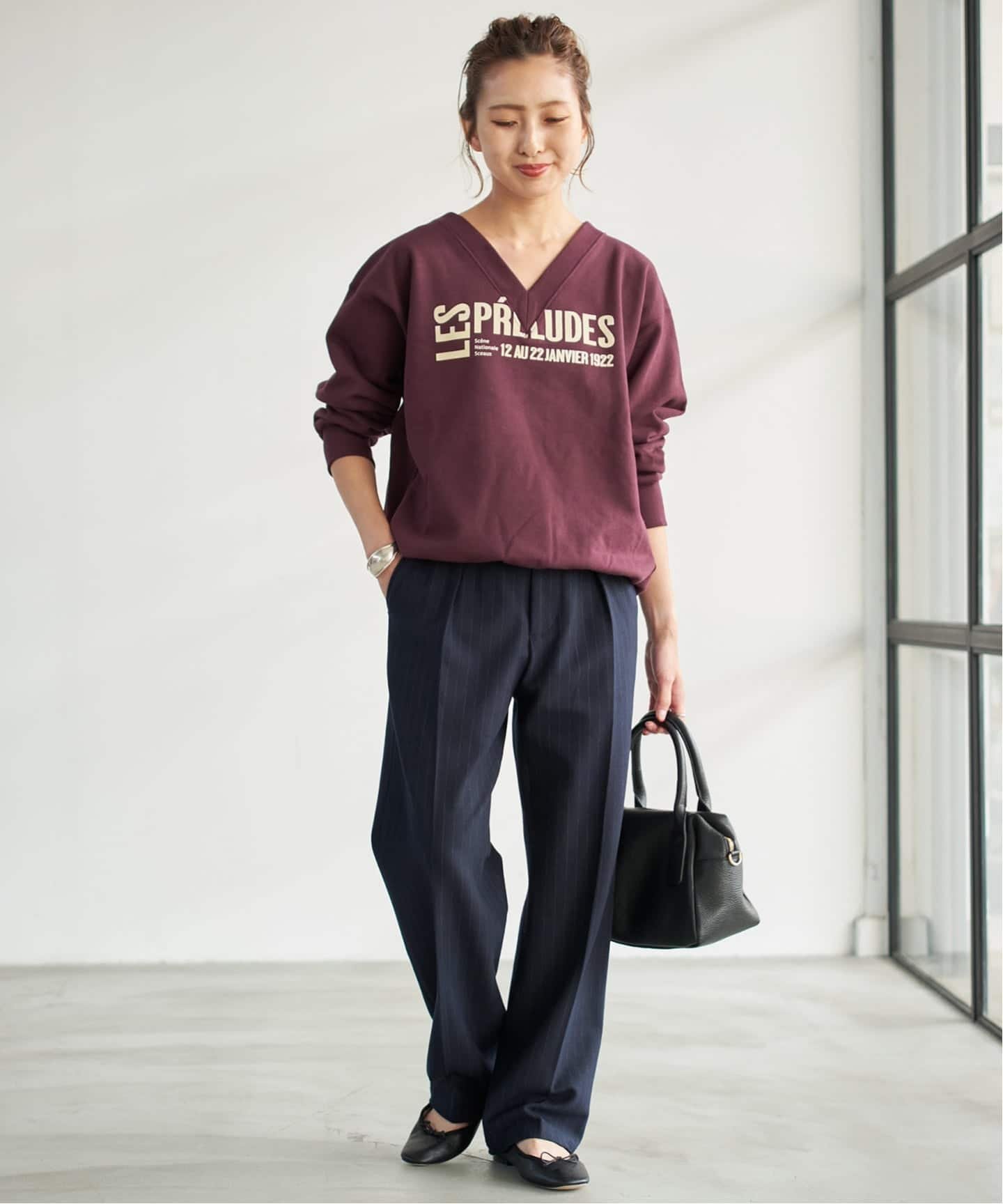 Spick & Span｜《追加》La Hutte / ラ ユット 別注Vネックスウェット