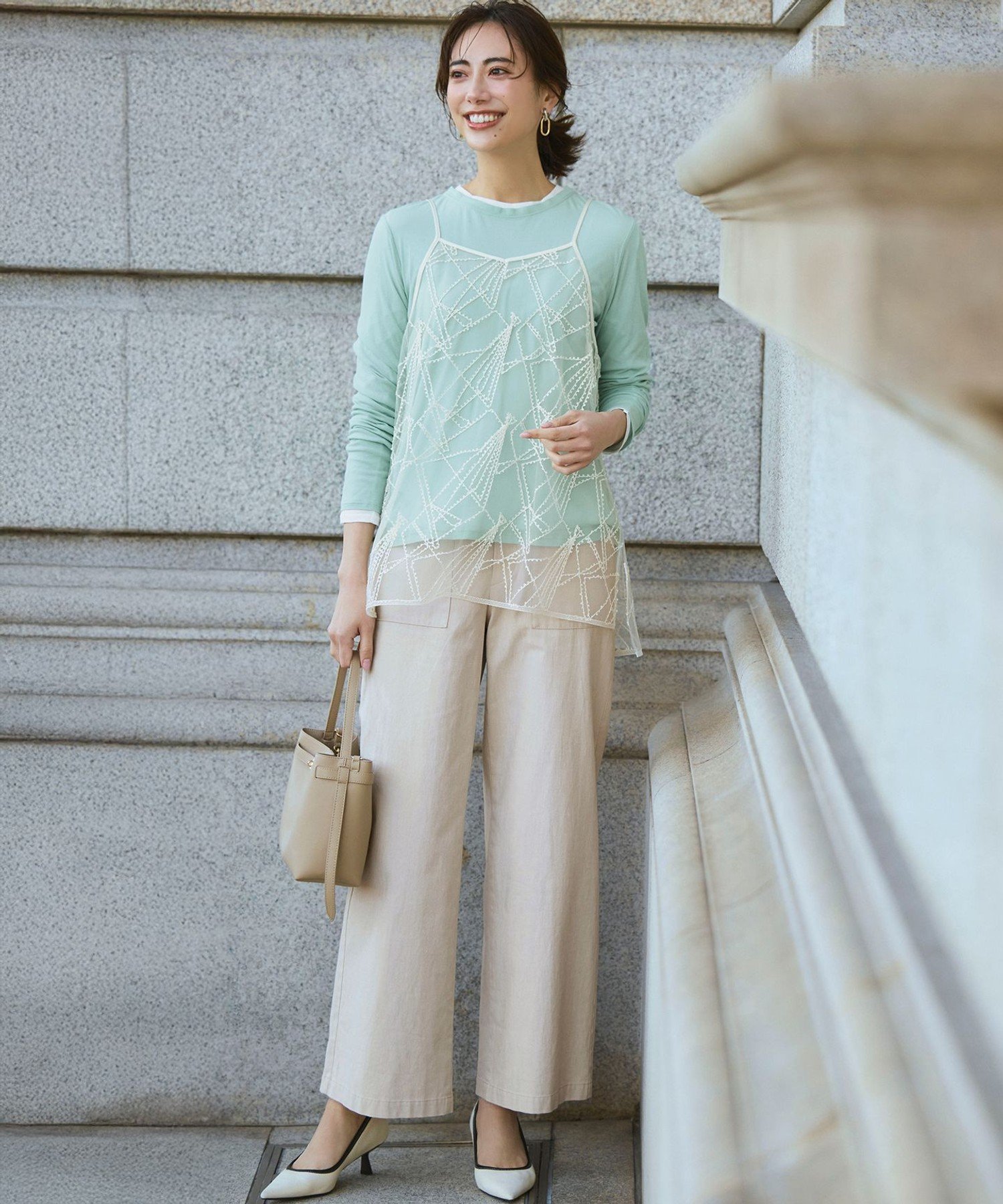 23区｜スラブツイルストレッチ ベイカーパンツ | Rakuten Fashion(楽天