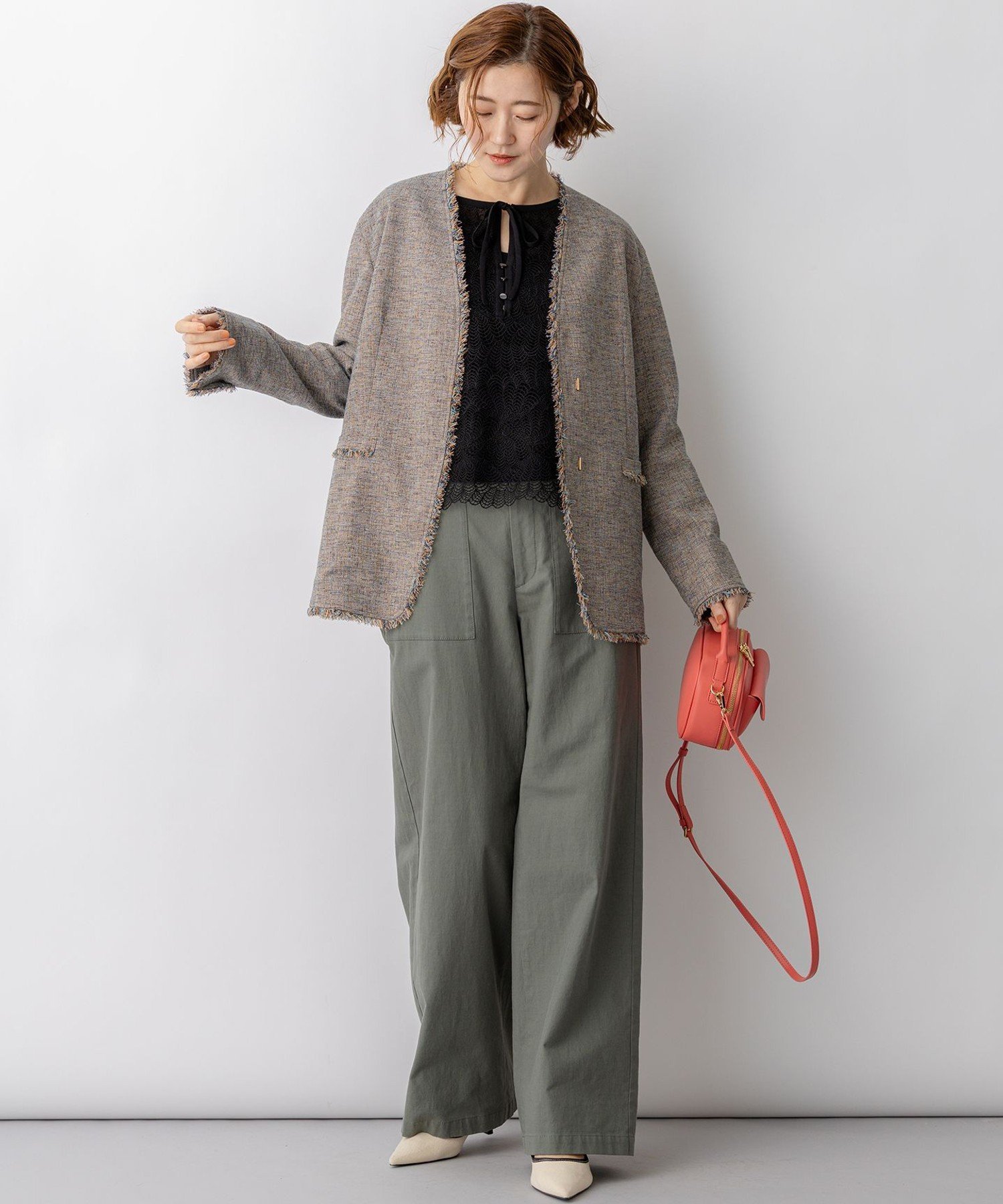 23区｜スラブツイルストレッチ ベイカーパンツ | Rakuten Fashion(楽天