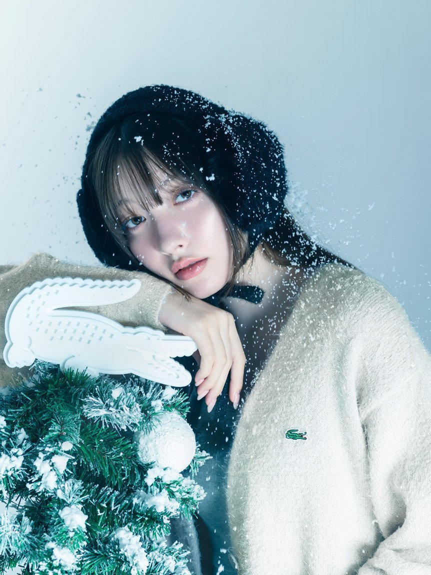 SNIDEL｜LACOSTE/ラメニットカーディガン | Rakuten Fashion(楽天