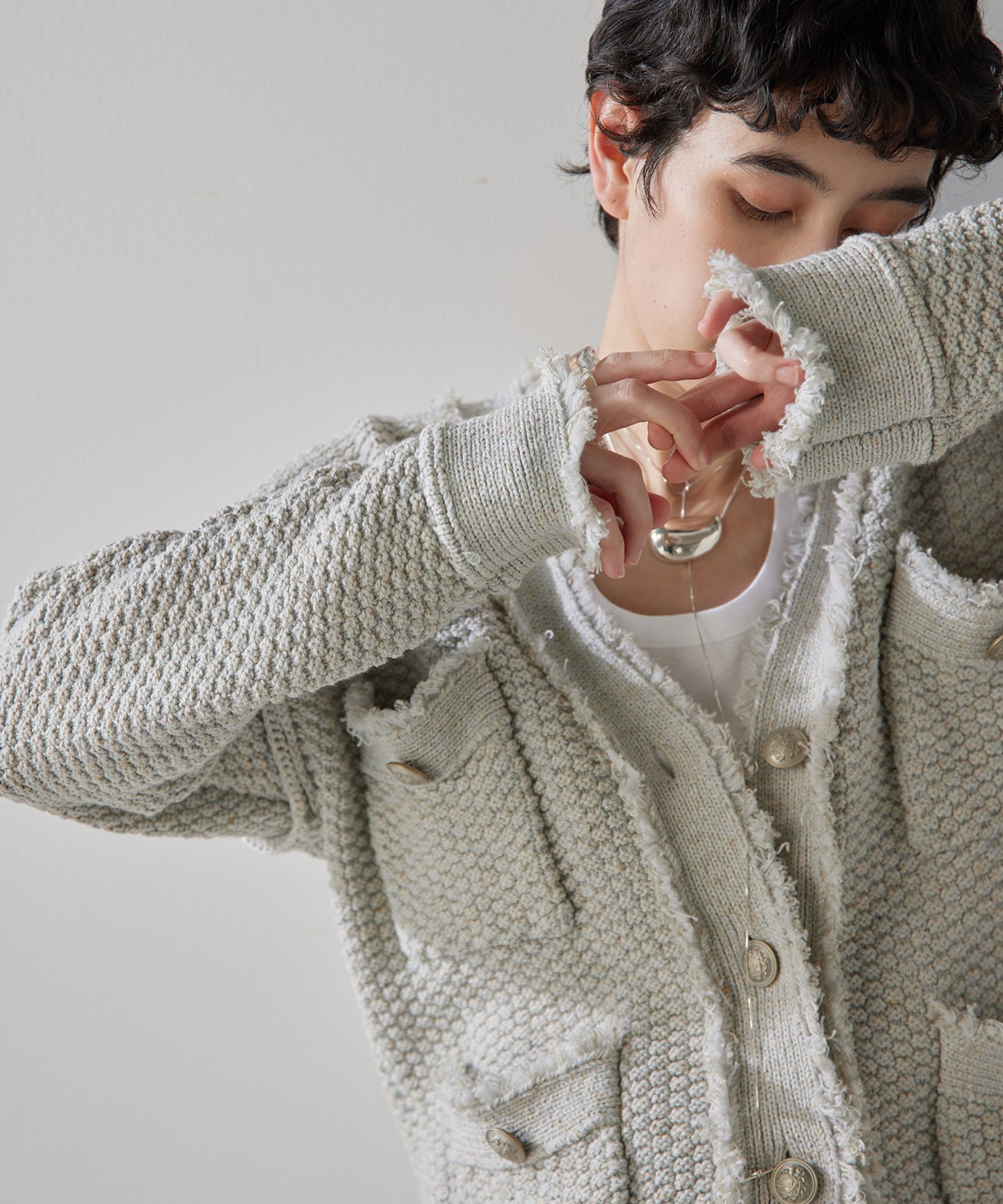 Whim Gazette｜TWEEDYニットジャケット2 | Rakuten Fashion(楽天