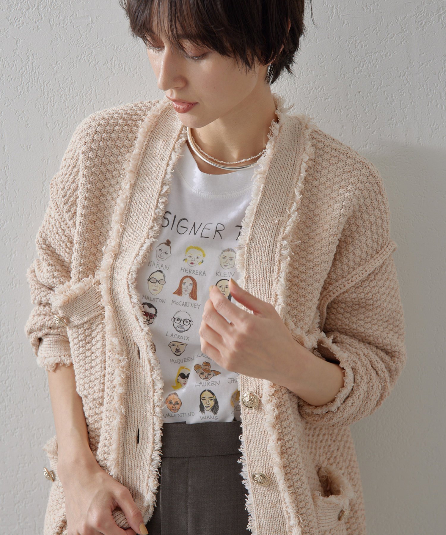 Whim Gazette｜TWEEDYニットジャケット2 | Rakuten Fashion(楽天