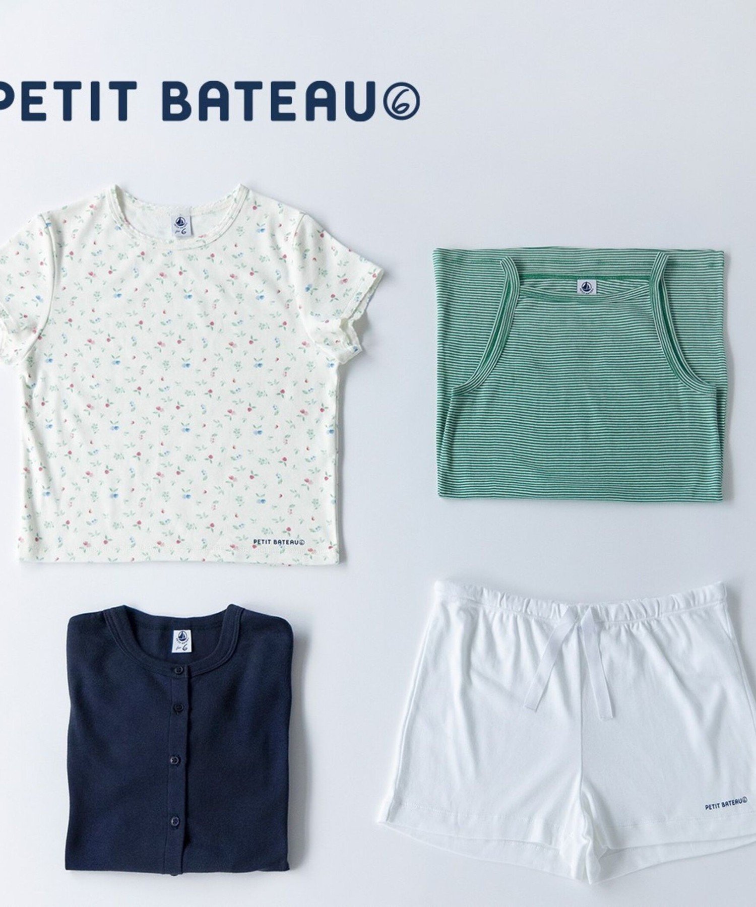 PETIT BATEAU for 6 カーディガン プチバトー roku ロク PETIT BATEAU（プチバトー） カーディガン 「別注」「PETIT BATEAU for