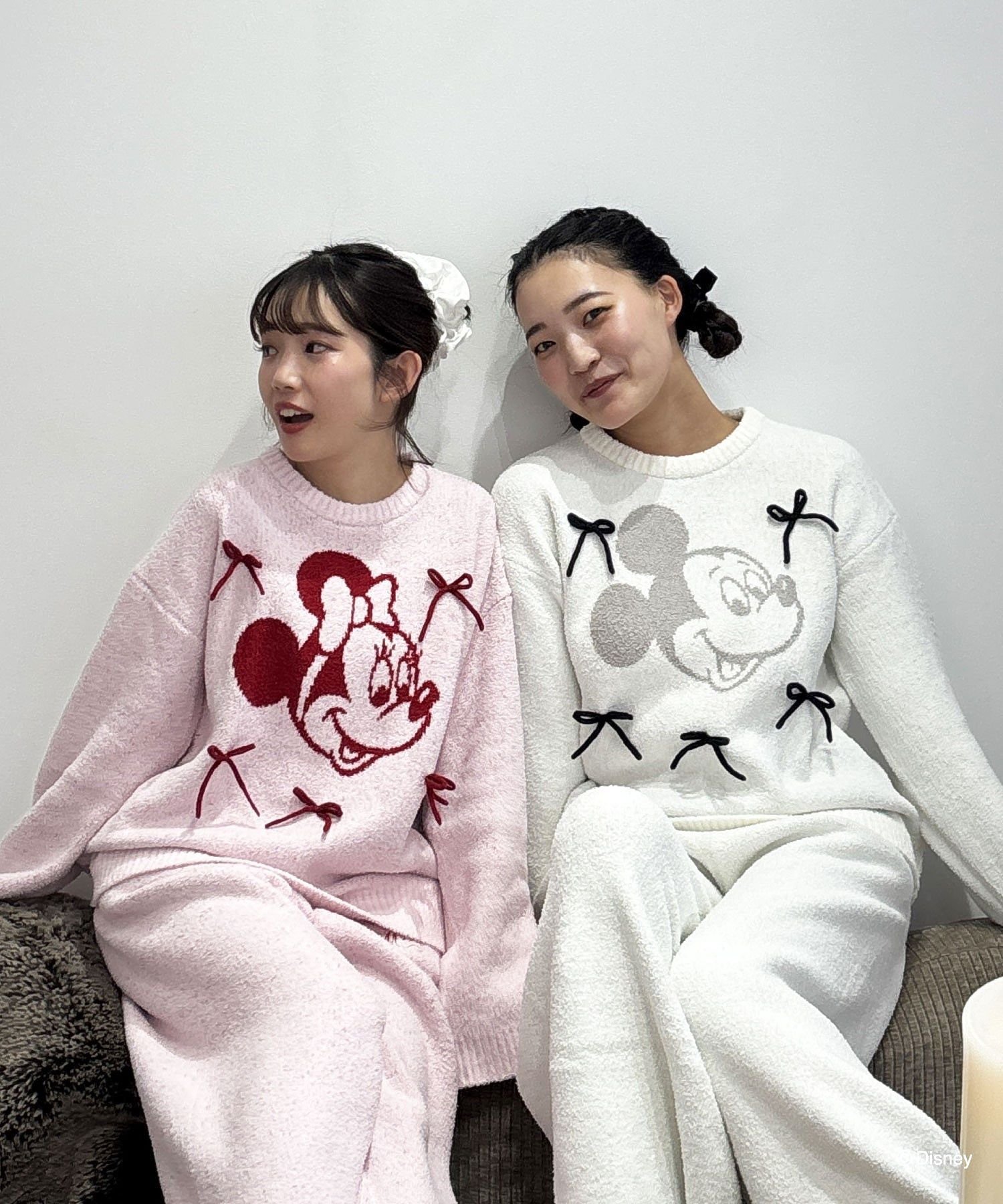 Areeam｜ミッキー/ミニー/リボンニットプルオーバー | Rakuten Fashion