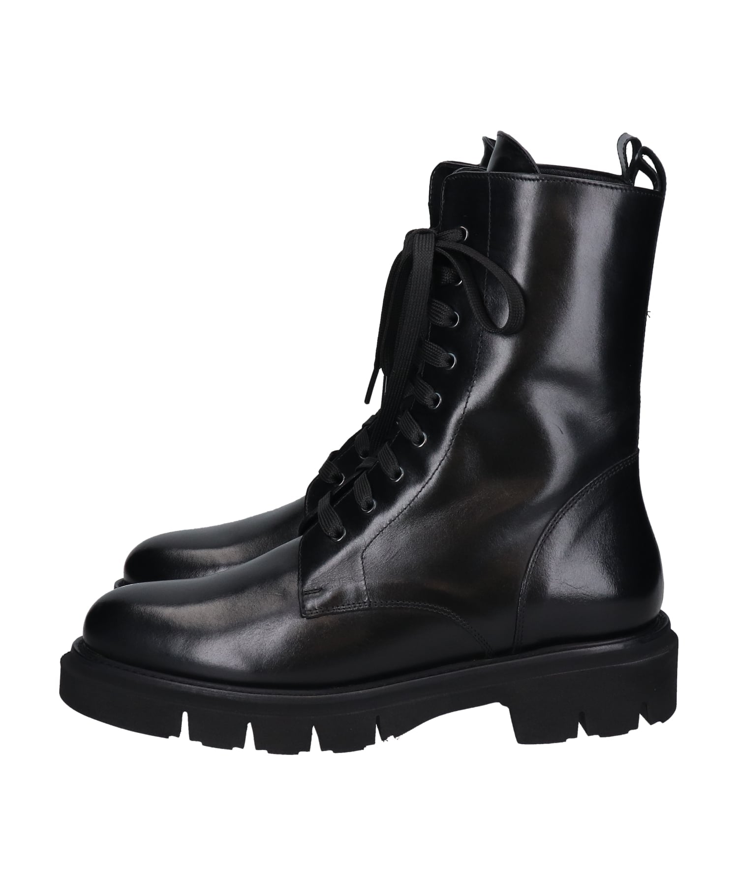 INTER-CHAUSSURES｜【Luca Grossi】タンクソールレースアップブーツ