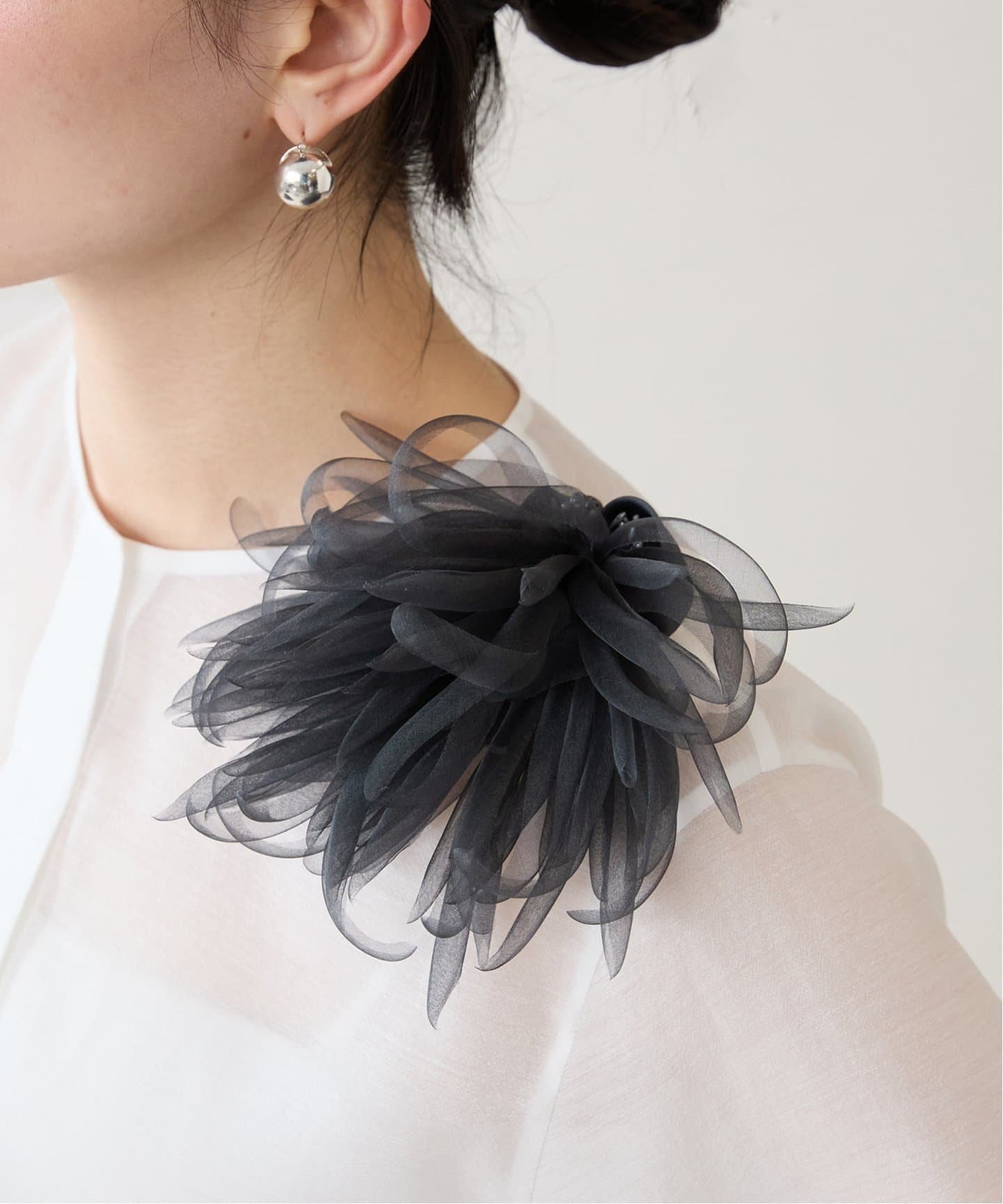 VERMEIL par iena｜《追加2》シルクオーガンジーコサージュ | Rakuten