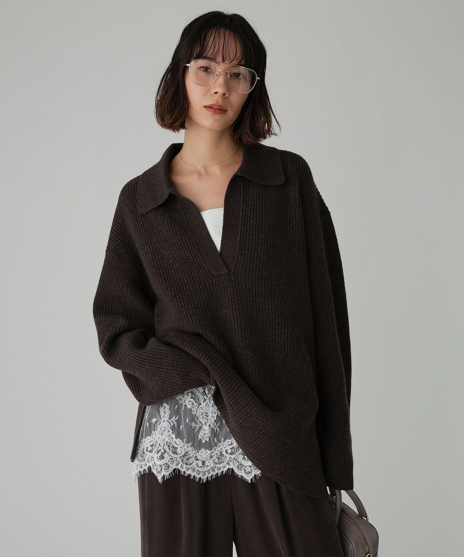 BABYLONE｜ヘムレースキャミソール | Rakuten Fashion(楽天