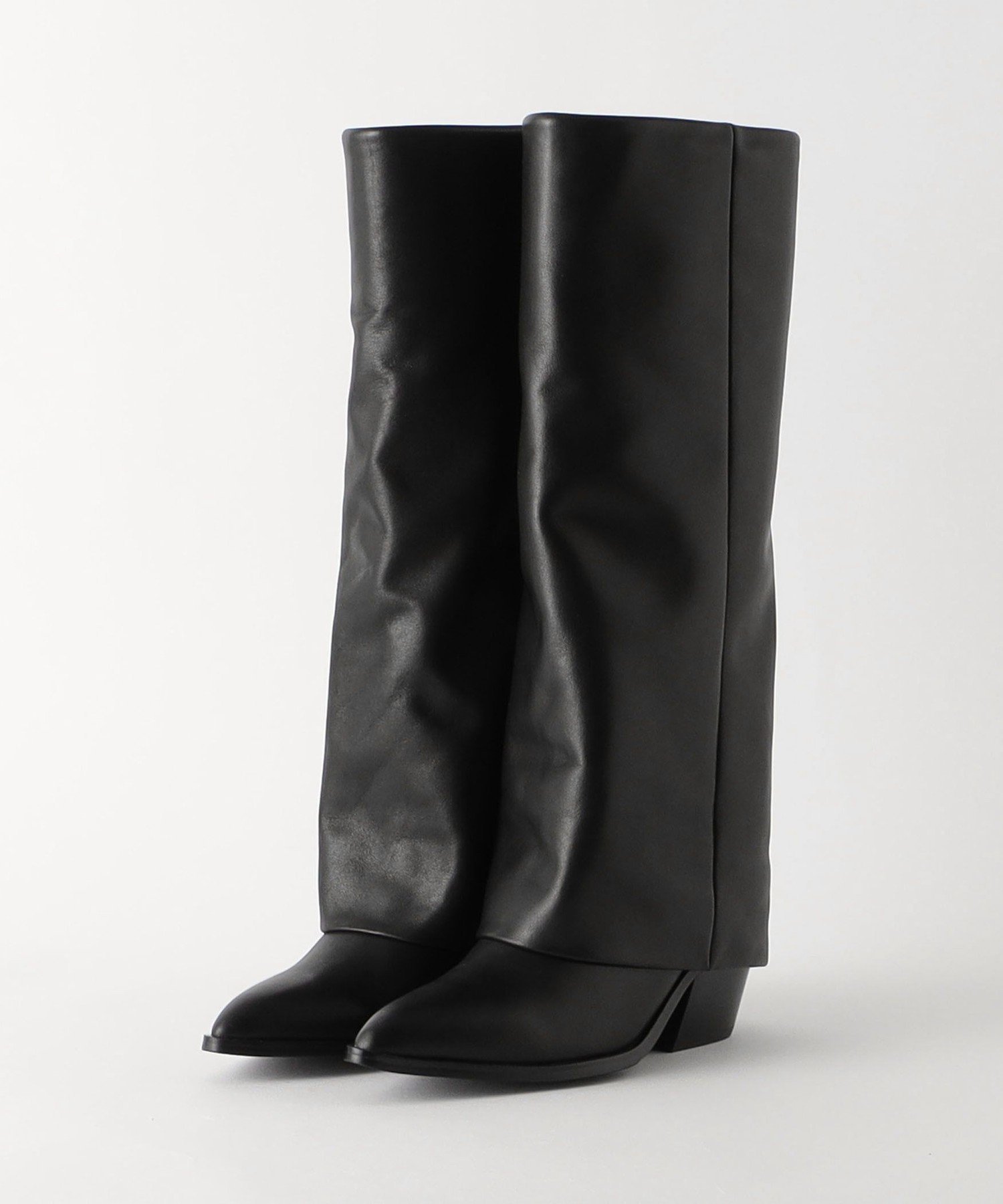 UNITED ARROWS 購入＜A/A/C/C＞レザー カバーロングブーツ A/A/C/C＞レザー カバーロングブーツ