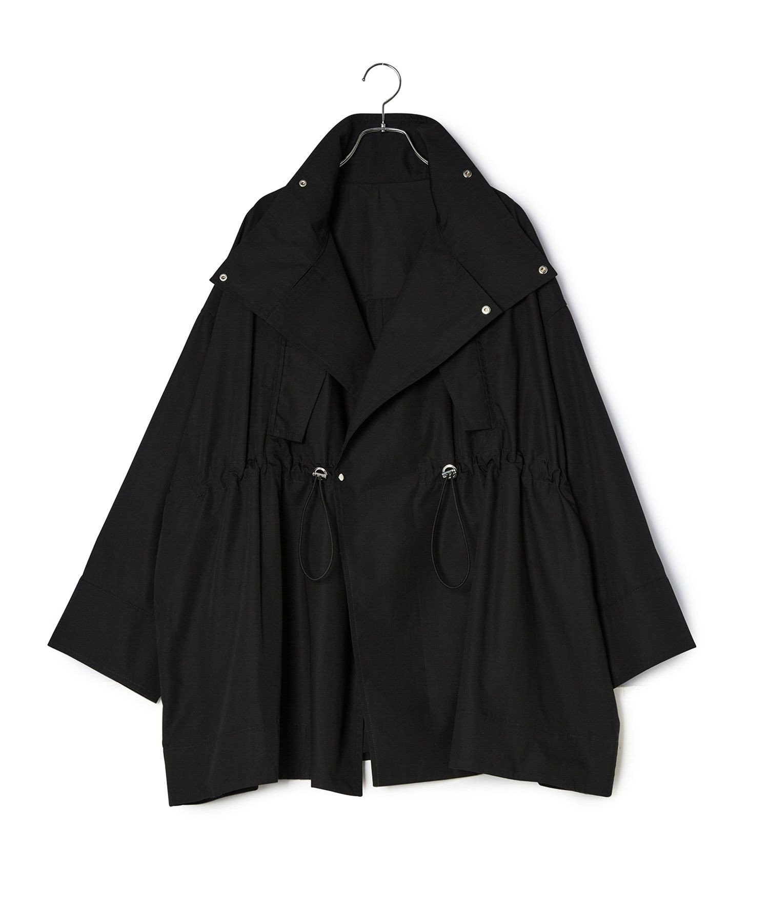 ADAM ET ROPE'｜【WEB限定】・【サステナブル】スタンドカラーハーフ