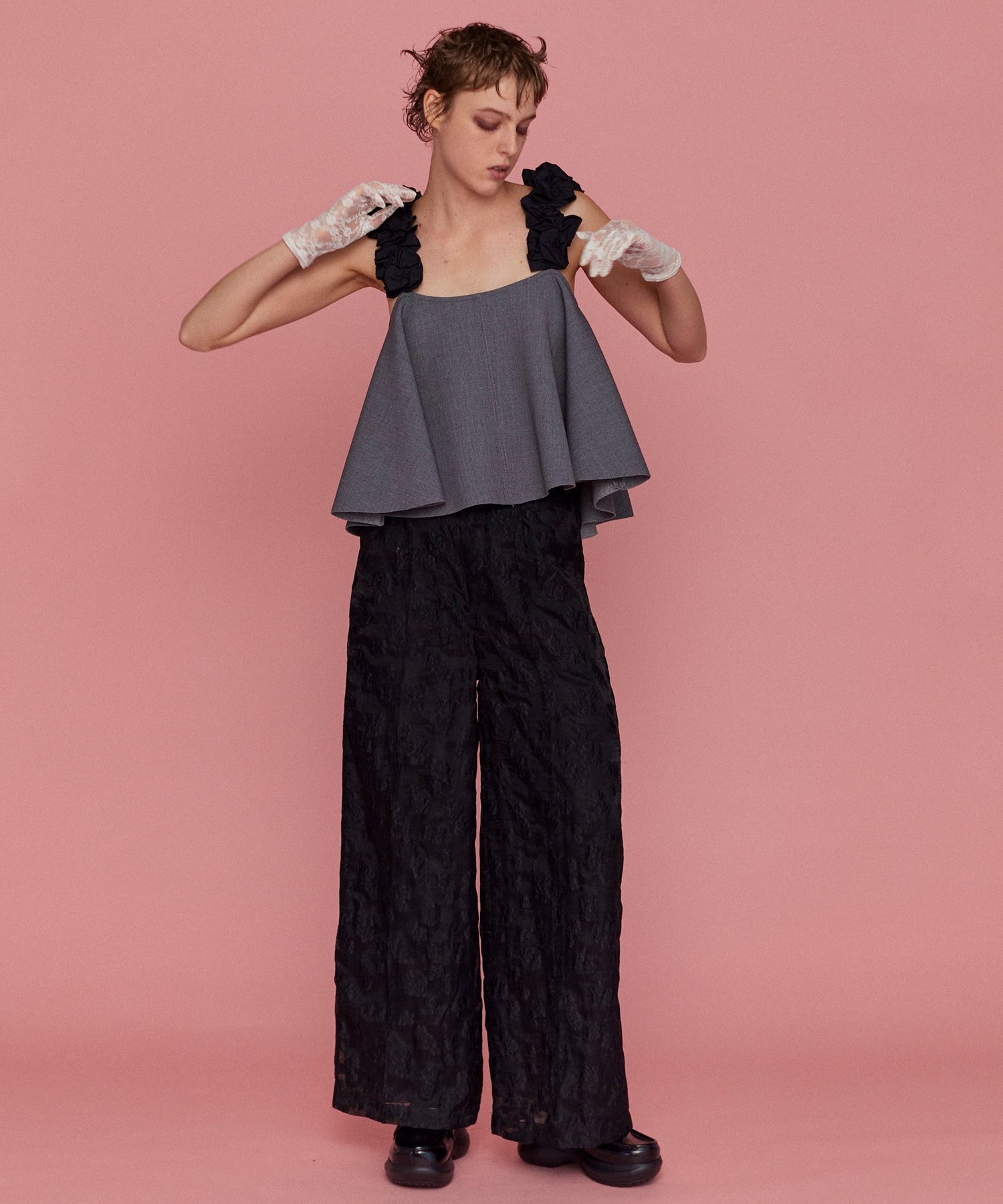 MAISON SPECIAL｜Flower Strap 2way Tops | Rakuten Fashion(楽天