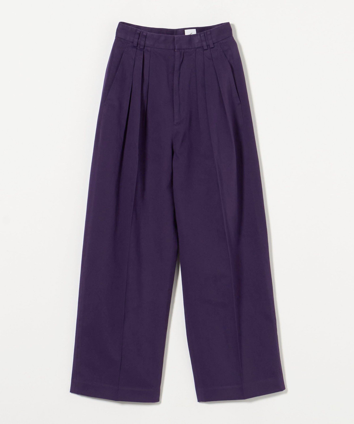 6 roku コットンレーヨンタックパンツ BEAUTY&YOUTH UNITED ARROWS｜<6(ROKU)>コットンレーヨン タックパンツ