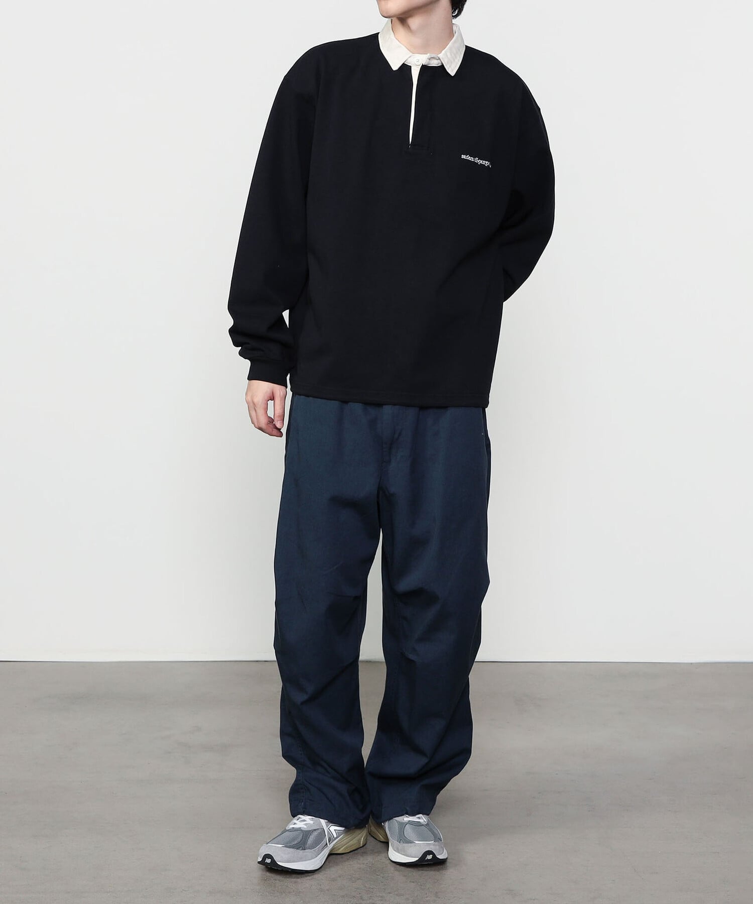 Bshop｜SEDAN ALL-PURPOSE | コットン 長袖ラグビーシャツ MEN