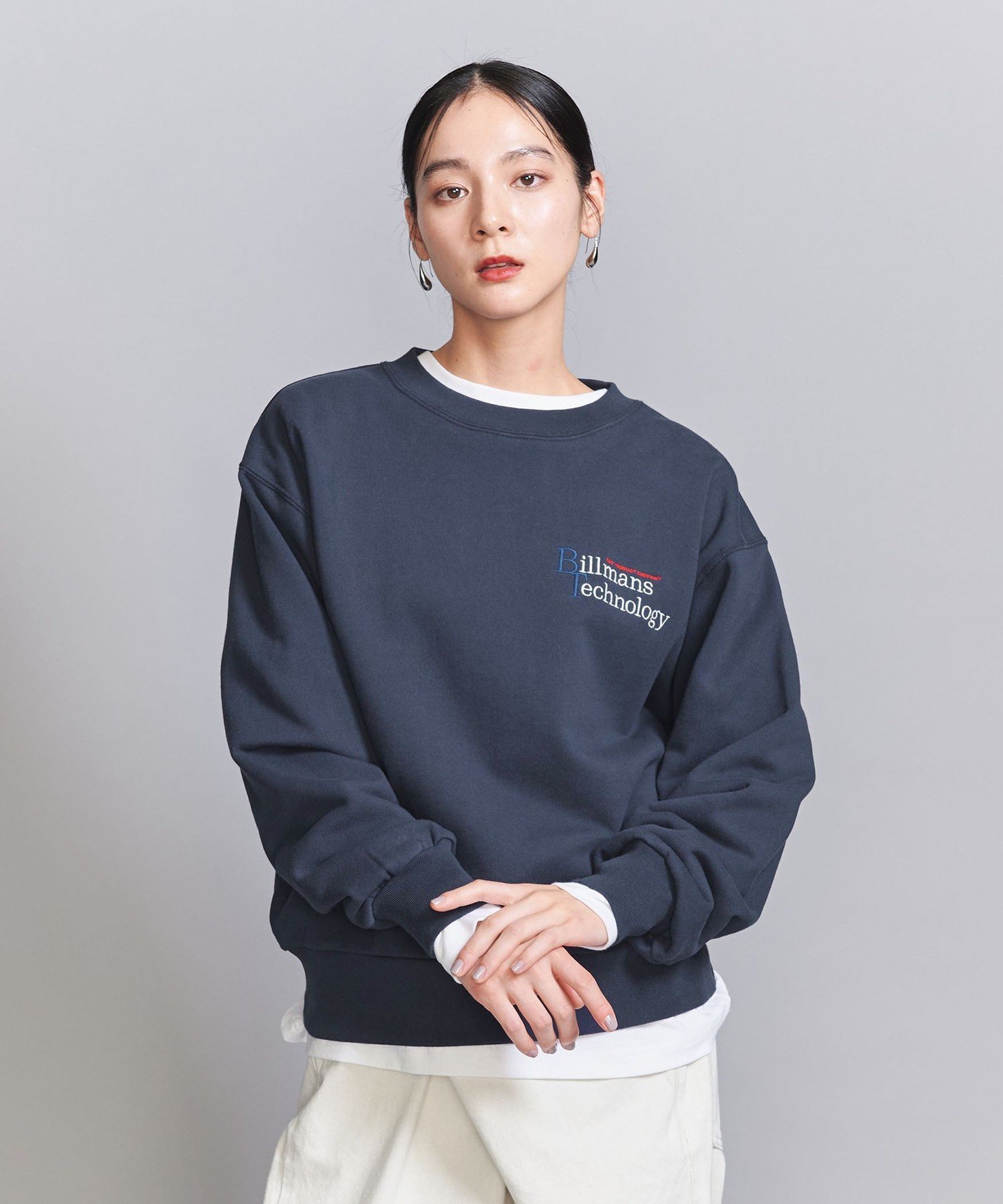 UNITED ARROWS LTD. OUTLET｜コットン裏毛 ロゴスウェット プル