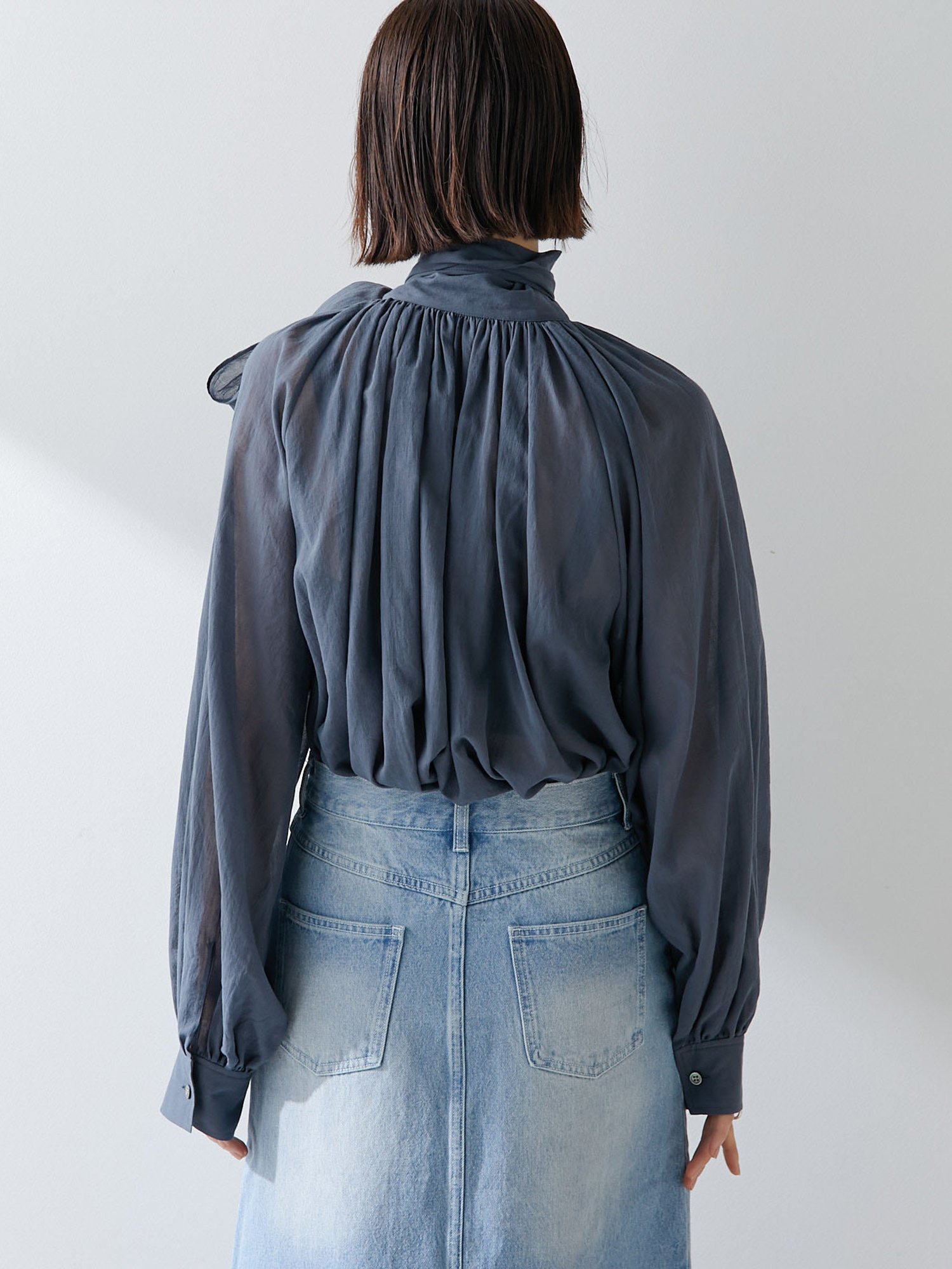 Whim Gazette｜ローンボウタイブラウス | Rakuten Fashion(楽天