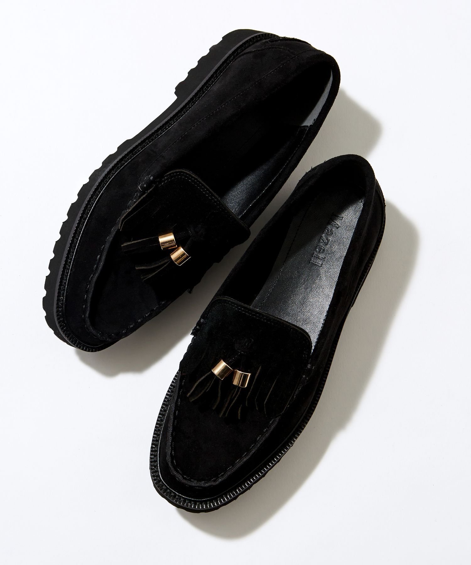 BARNYARDSTORM｜【Mazell】スエードタッセルローファー【WEB限定カラー