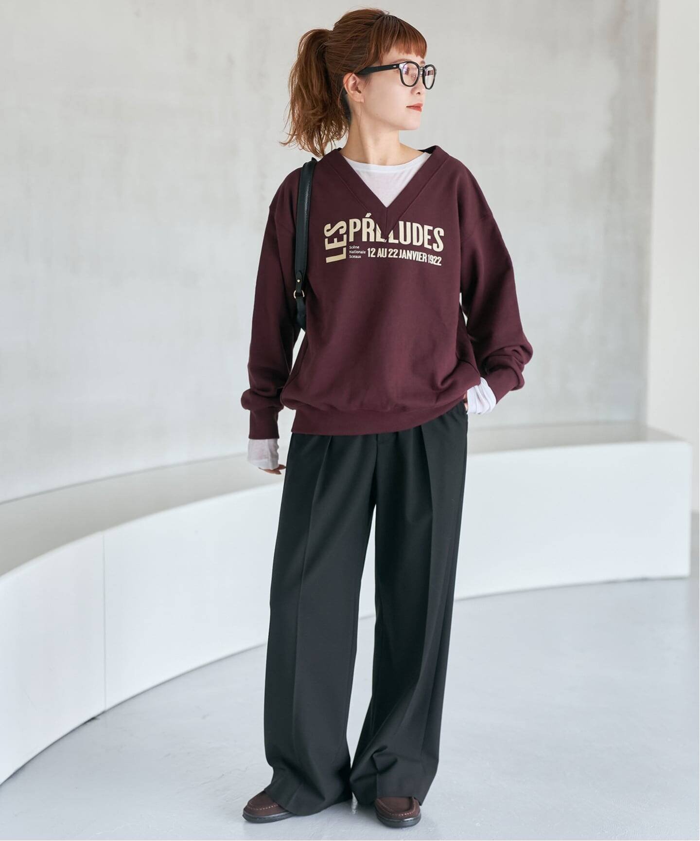 Spick & Span｜《追加2》La Hutte / ラ ユット 別注Vネックスウェット