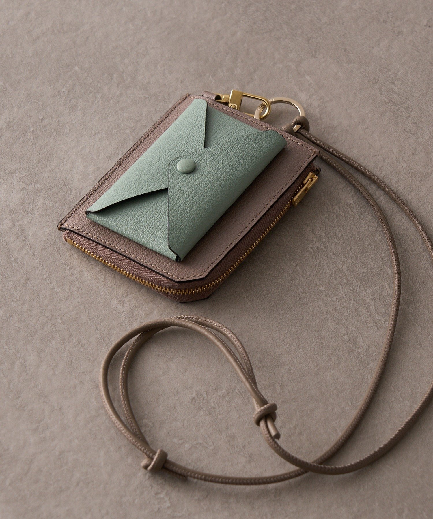 SETUP7｜L'arcobaleno/別注 スマートバイカラーカード&キーケース