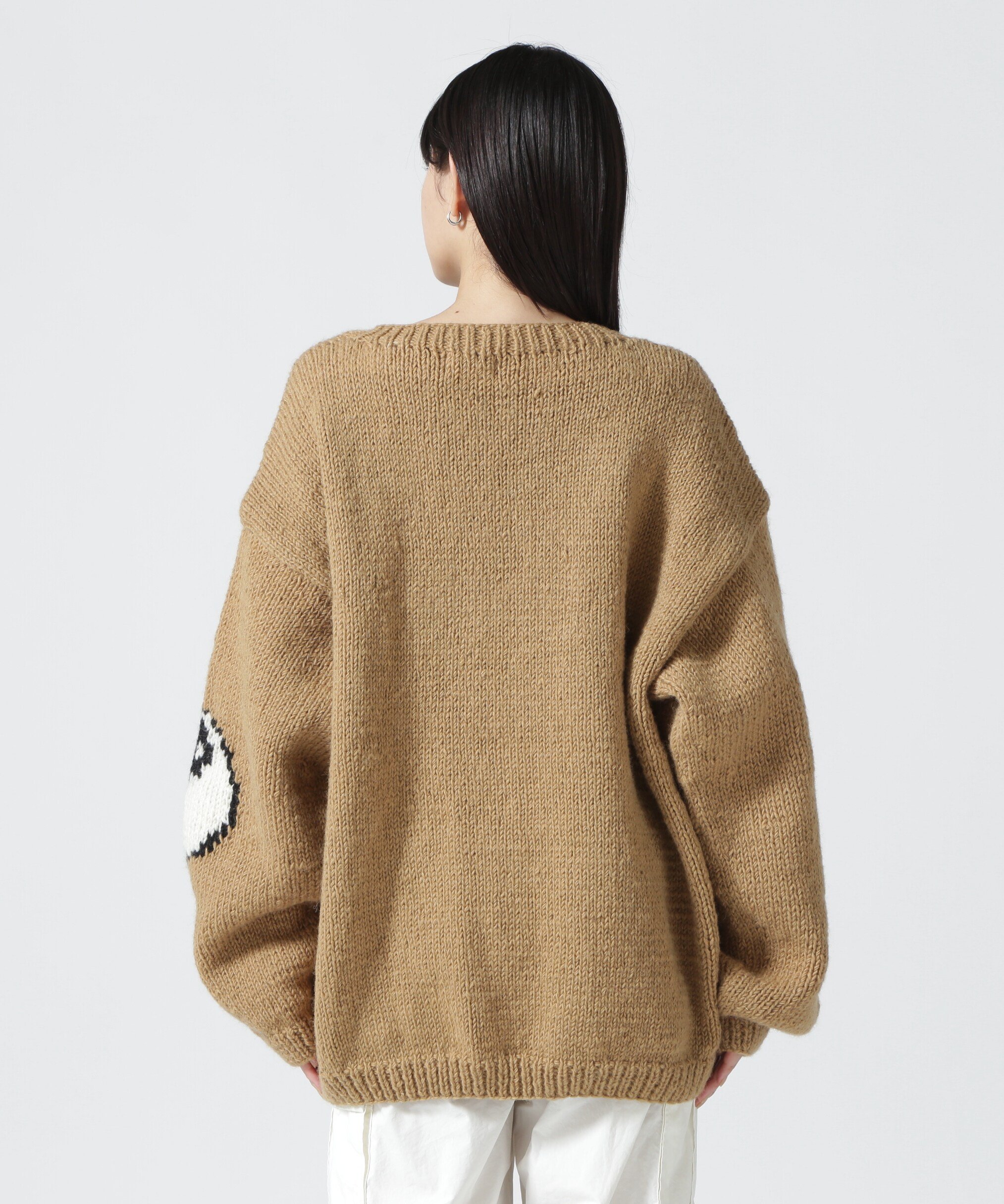 B'2nd｜MacMahon Knitting Mills / Roll Neck Knit-Big Yin&Yang