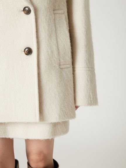 FRAY I.D｜オーバーサイズウールシャギージャコット | Rakuten Fashion