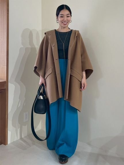 Mila Owen｜フードポンチョコート | Rakuten Fashion(楽天ファッション