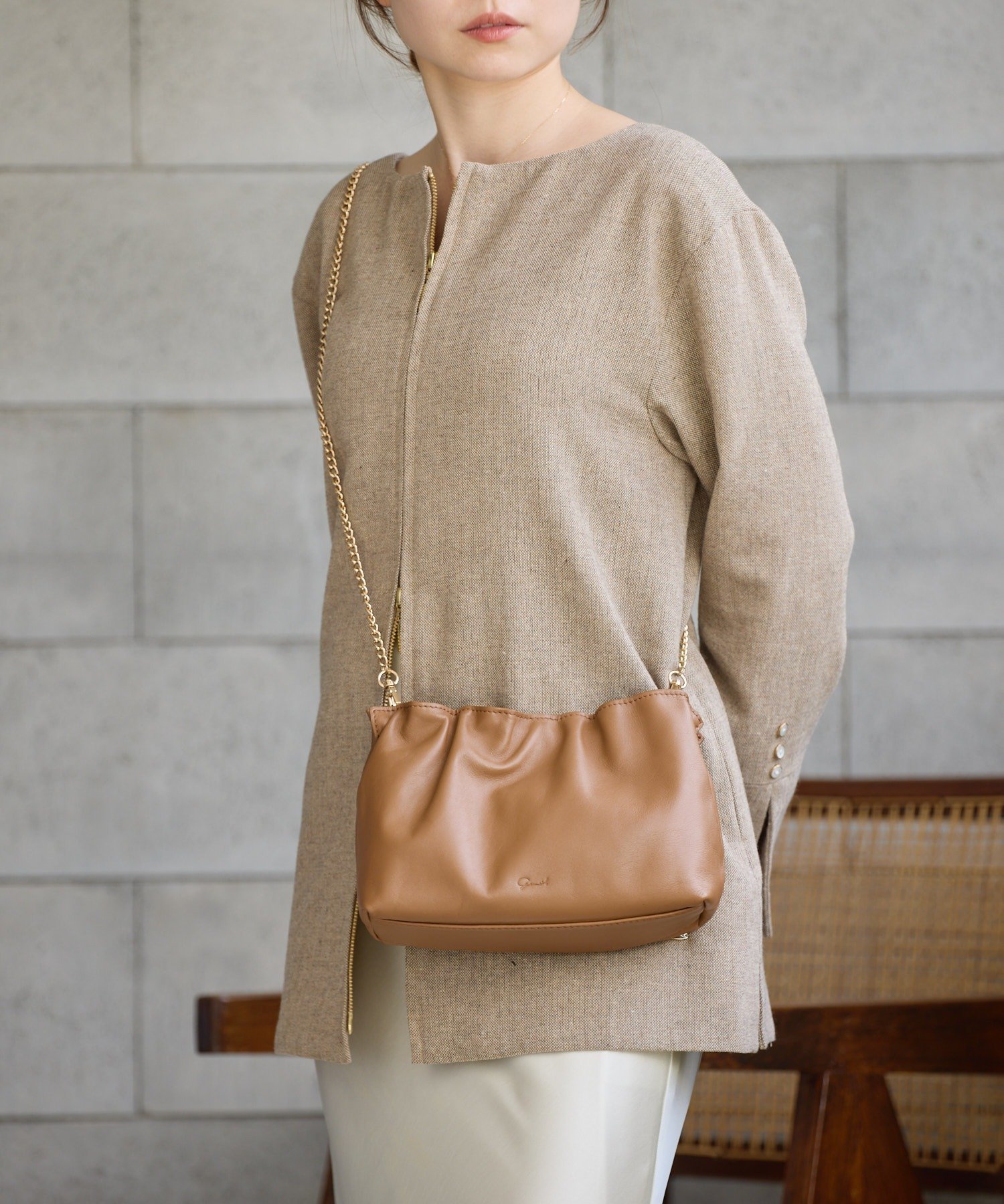 gemeil｜2wayギャザーチェーンバッグ(PT-233) | Rakuten Fashion(楽天