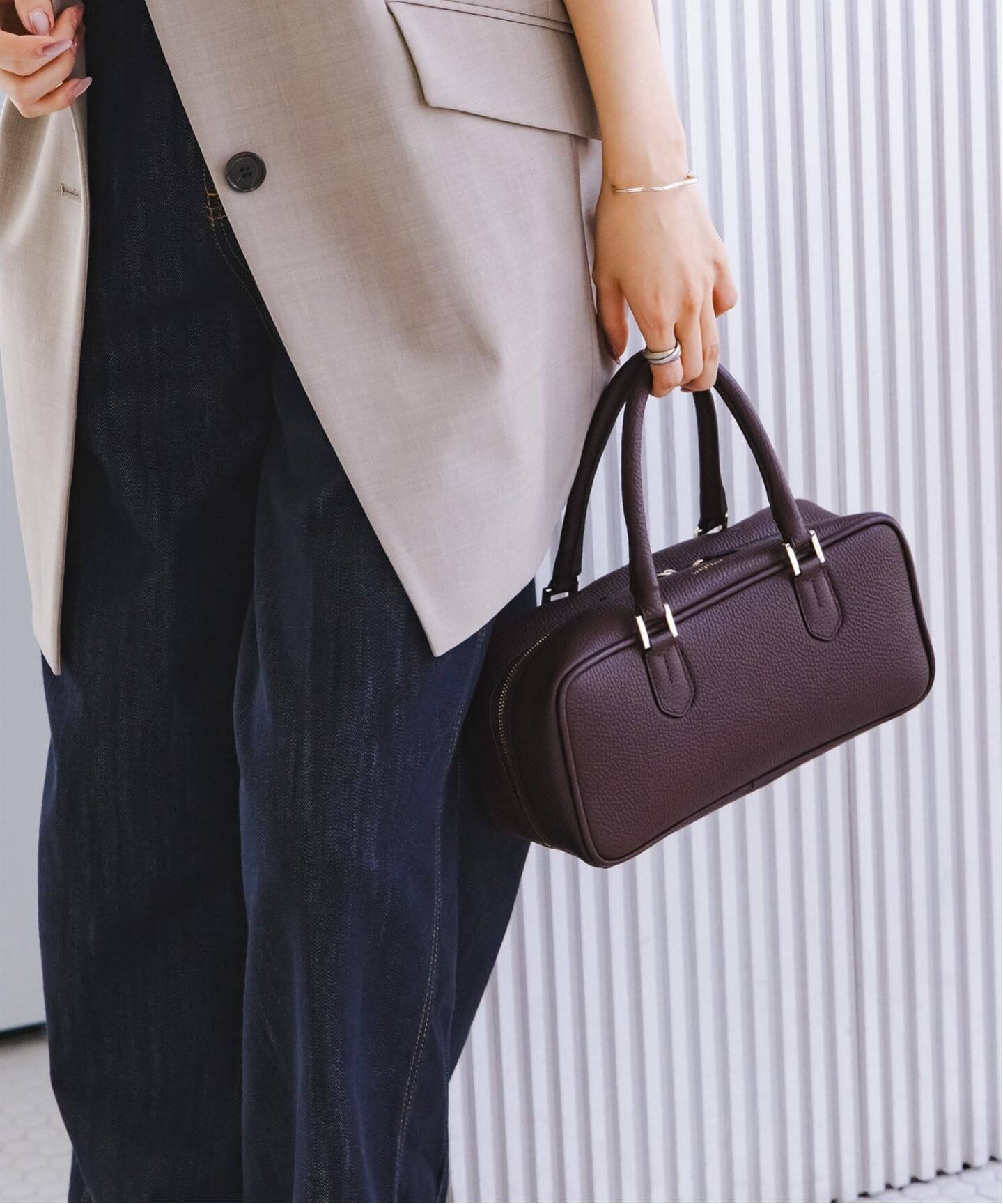 NOBLE｜《追加2》LORISTELLA/ロリステッラ スクエアボストンバッグ