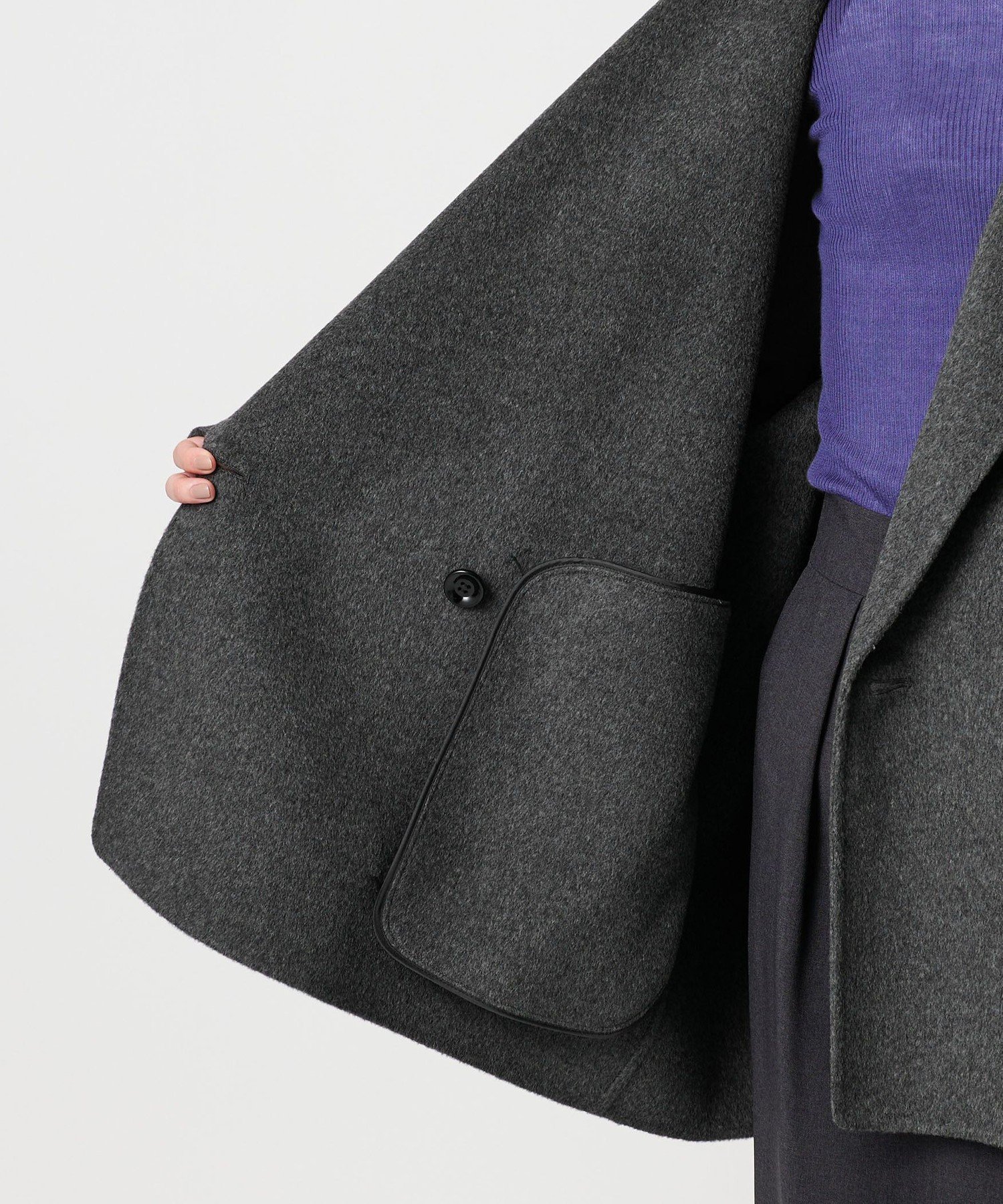 <MARW UNITED ARROWS>リバー ミドル丈 コート MARW UNITED ARROWS＞リバー ミドル丈 コート（その他アウター）｜MARW