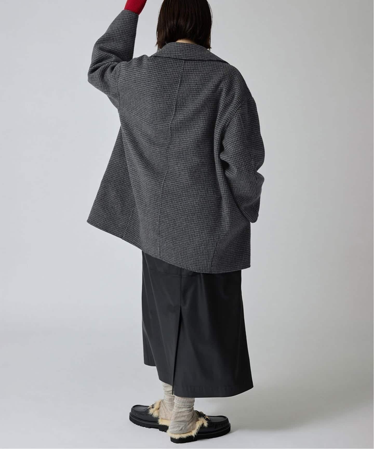 SLOBE IENA｜souple wool ダブルフェイスミドルコート | Rakuten