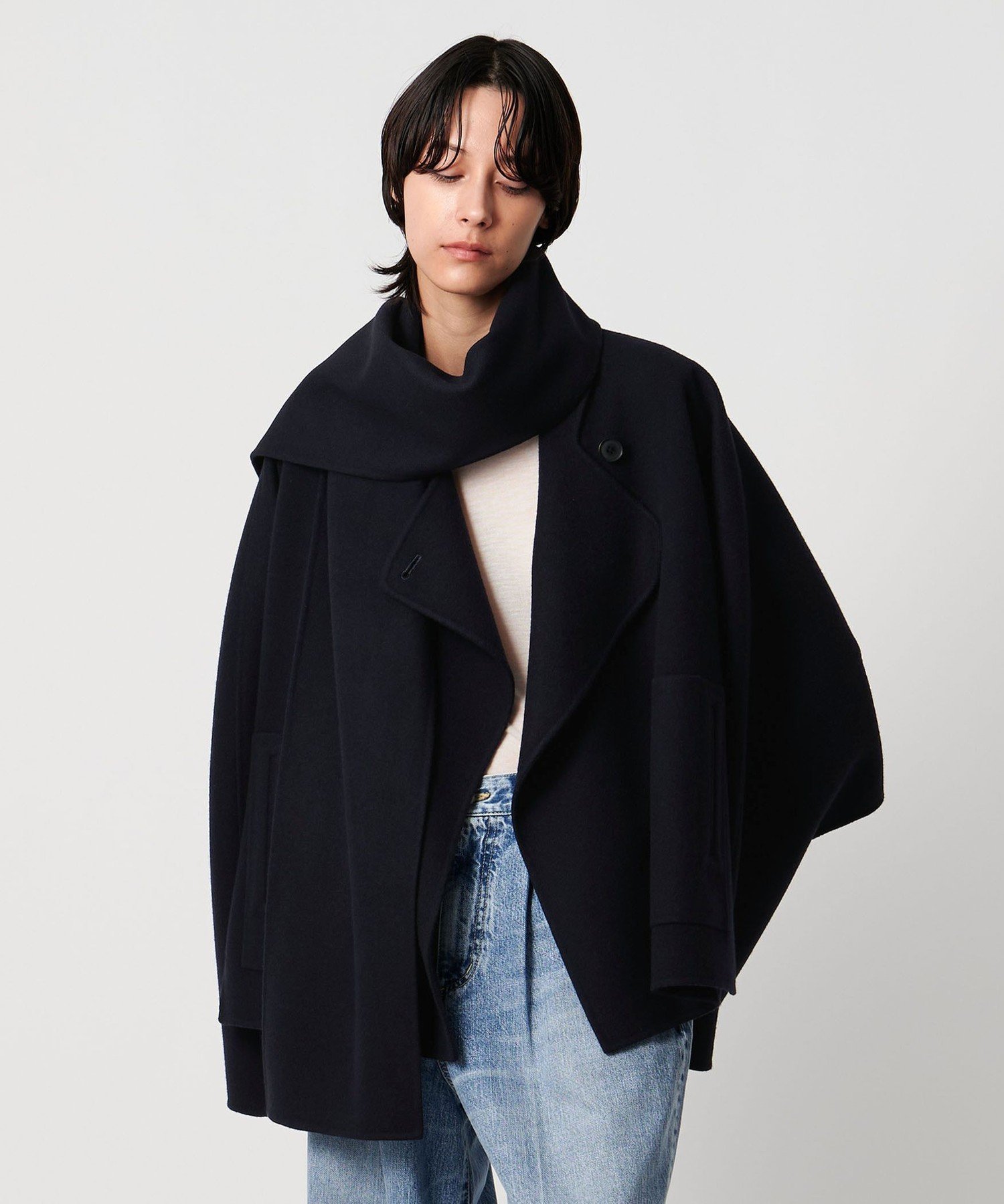 ライラック36 新品未使用　イウエンマトフ　リバーコート UNITED ARROWS｜<AEWEN MATOPH>マルチウェイリバーコート | Rakuten