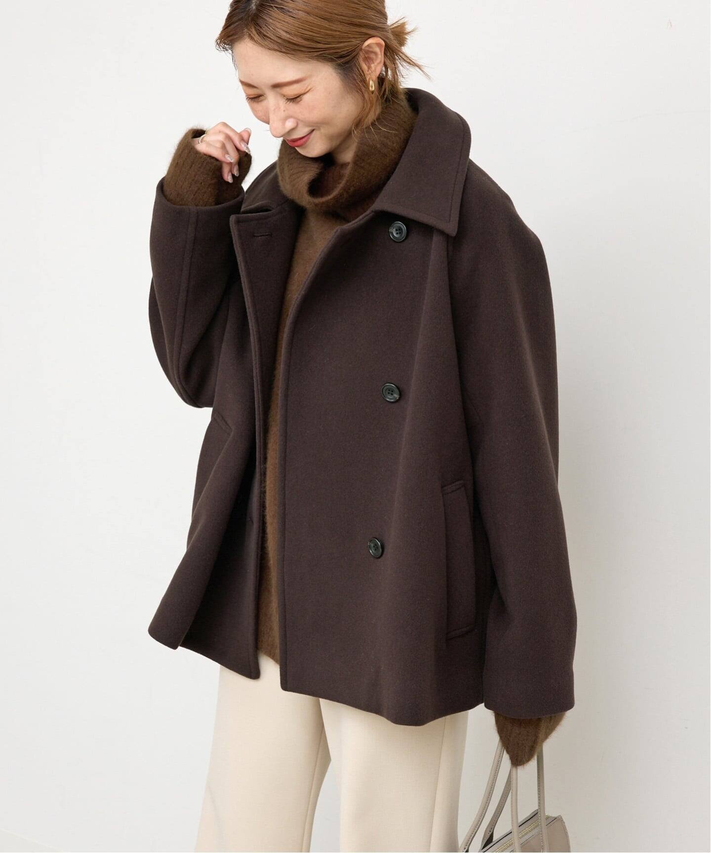 Spick & Span｜S160スタンドカラーショートコート | Rakuten Fashion