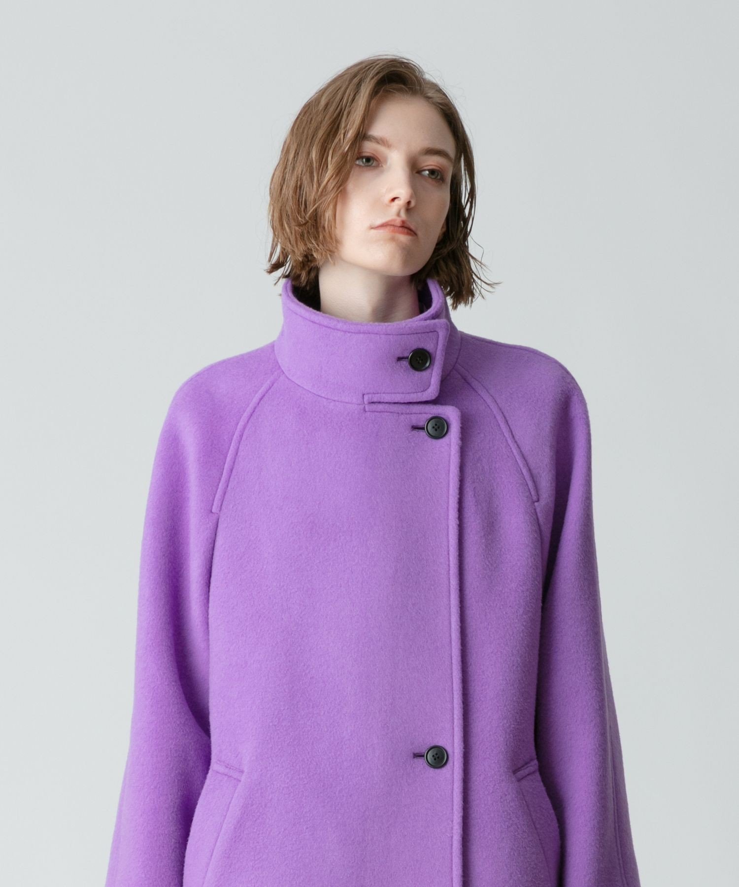 allureville｜ビーバースタンドカラーコート | Rakuten Fashion(楽天