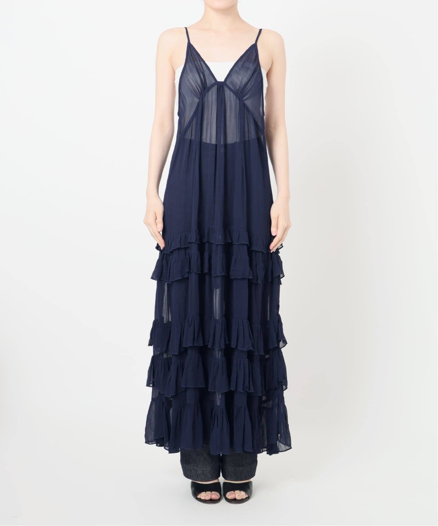 EDIT.FOR LULU｜ティアード キャミソールドレス | Rakuten Fashion