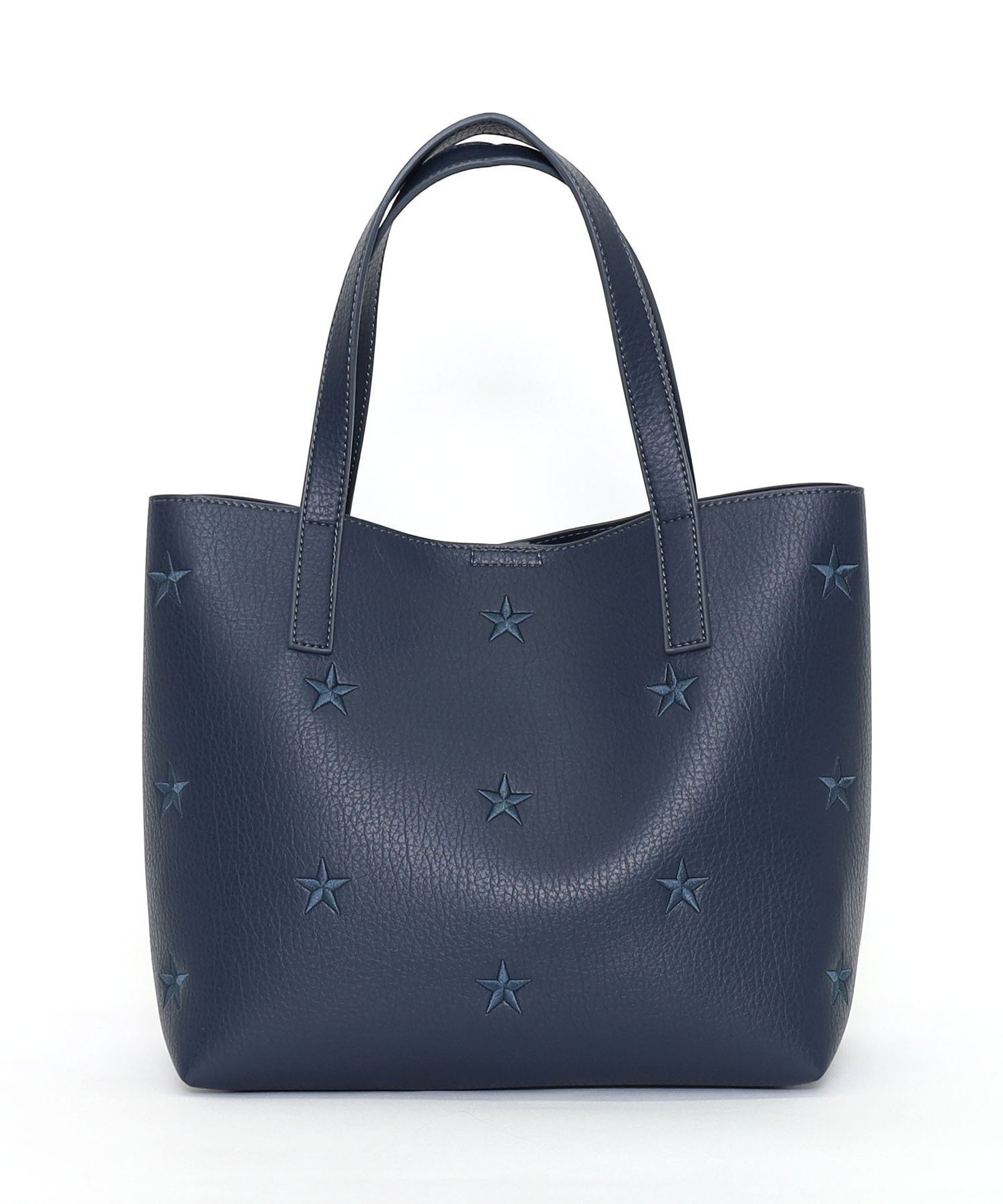 POU DOU DOU｜星柄刺繍フェイクレザートートバッグ/A4対応 | Rakuten