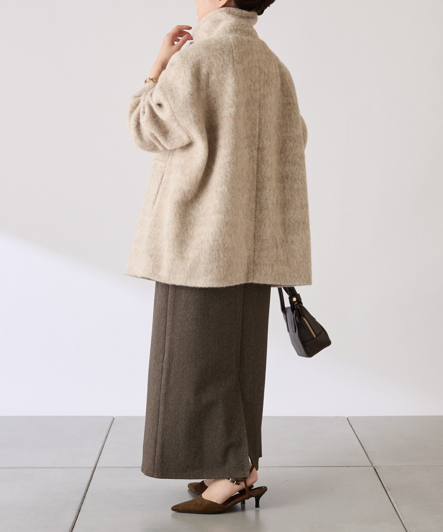 COLLAGE GALLARDAGALANTE｜シャギーコート | Rakuten Fashion(楽天