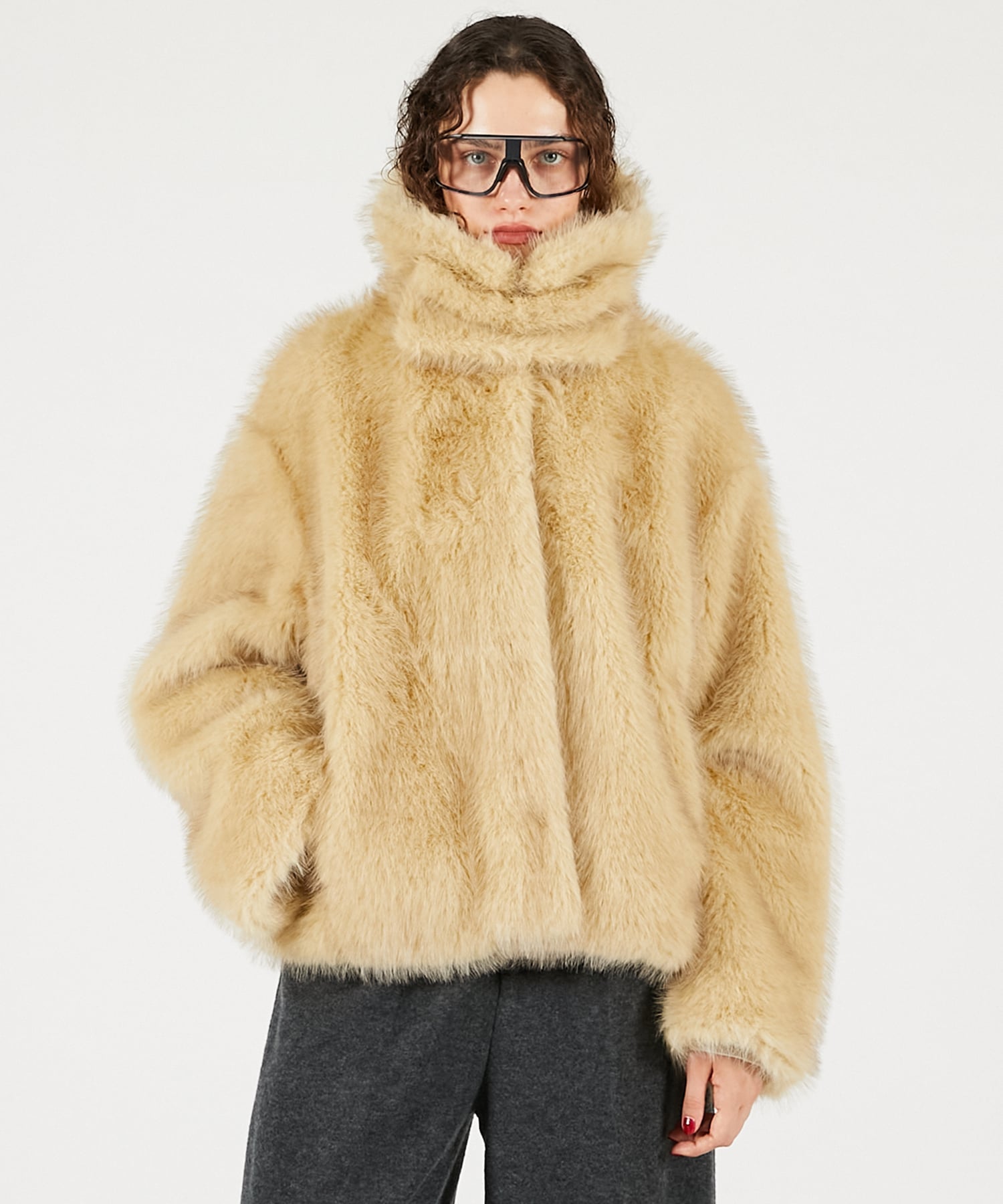 PRANK PROJECT｜フェイクファーショートコート | Rakuten Fashion(楽天