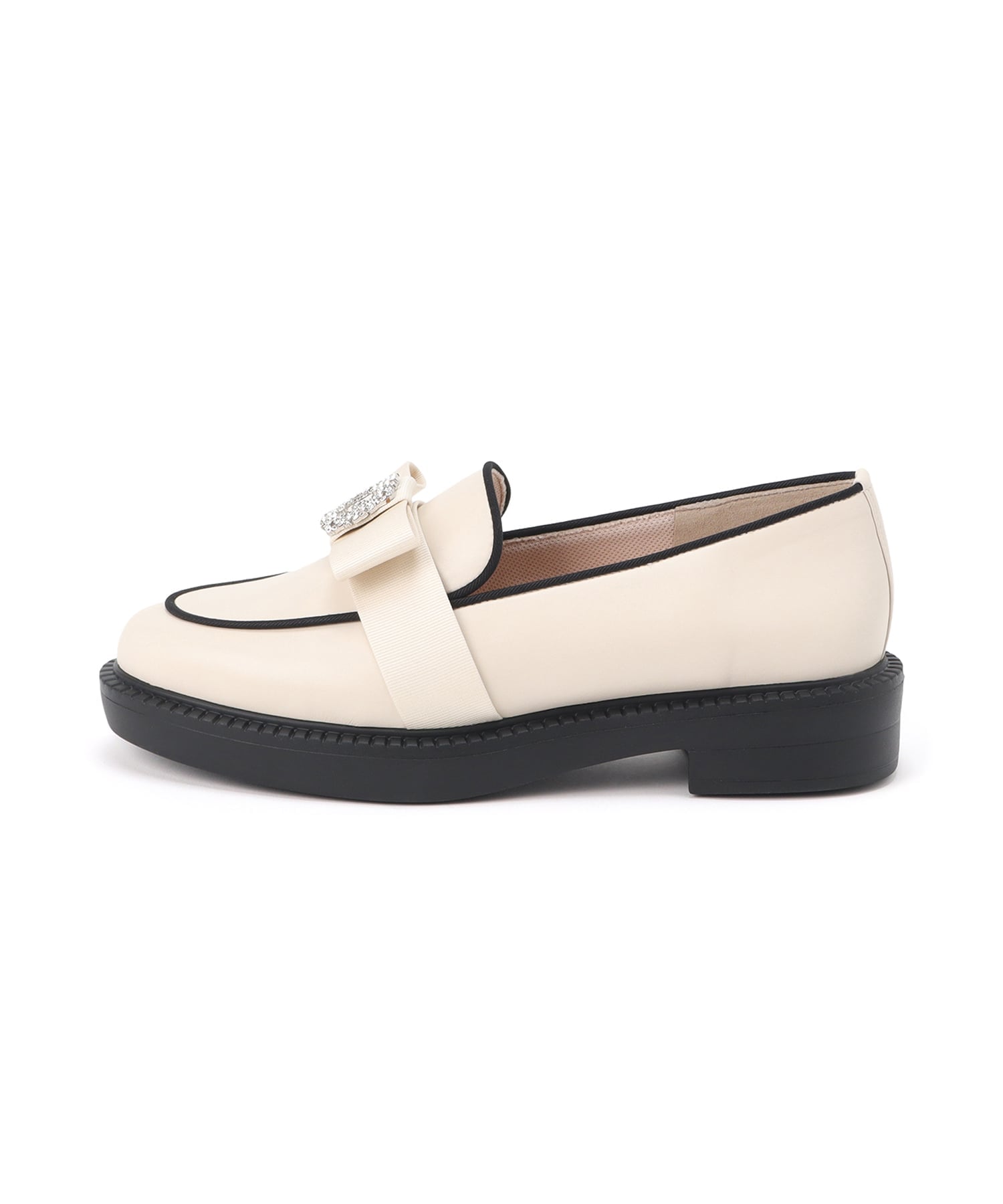 artemis by DIANA｜ビジューリボン 厚底ローファー | Rakuten Fashion