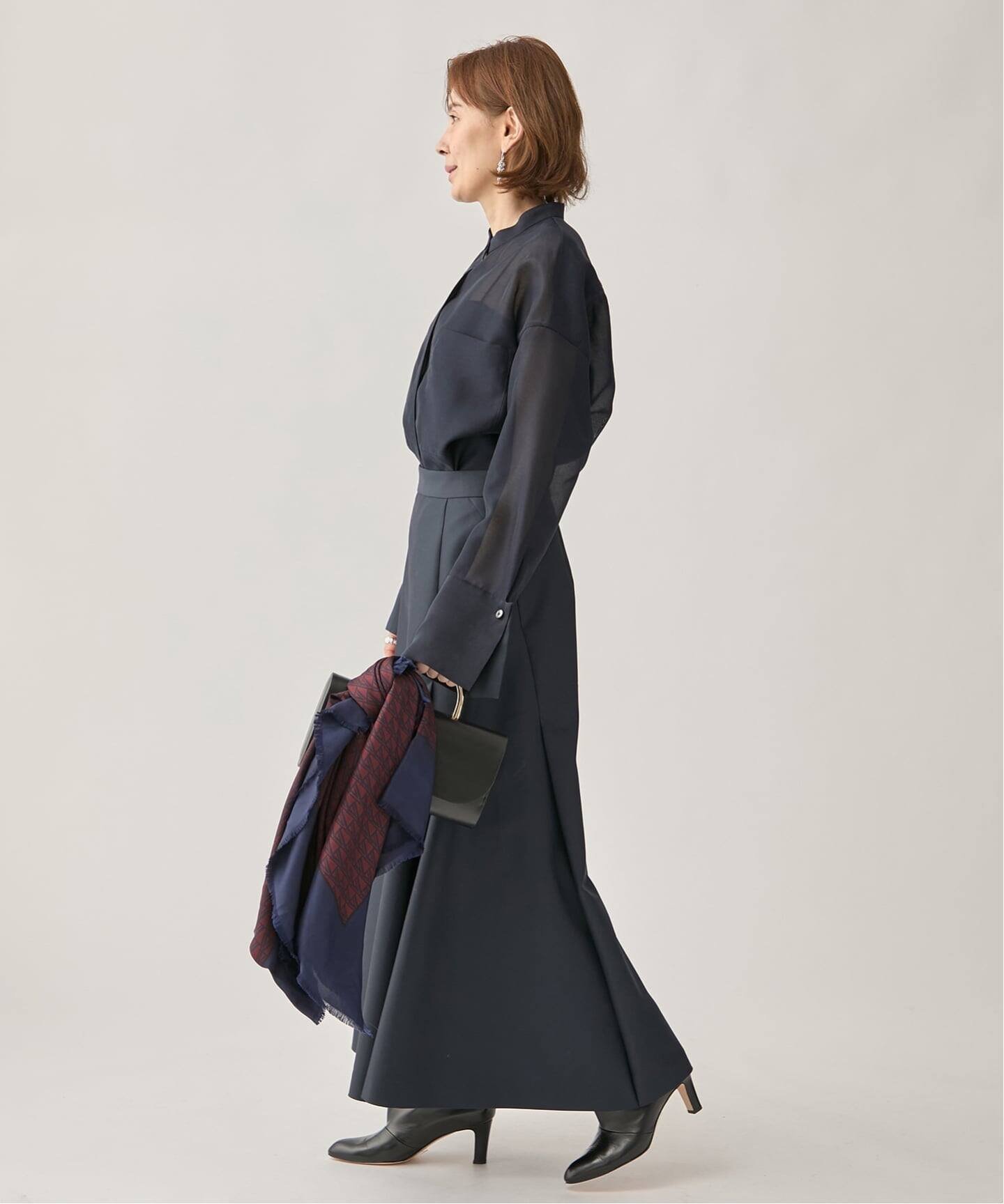 VERMEIL par iena｜ブライトオーガンジーシャツ | Rakuten Fashion