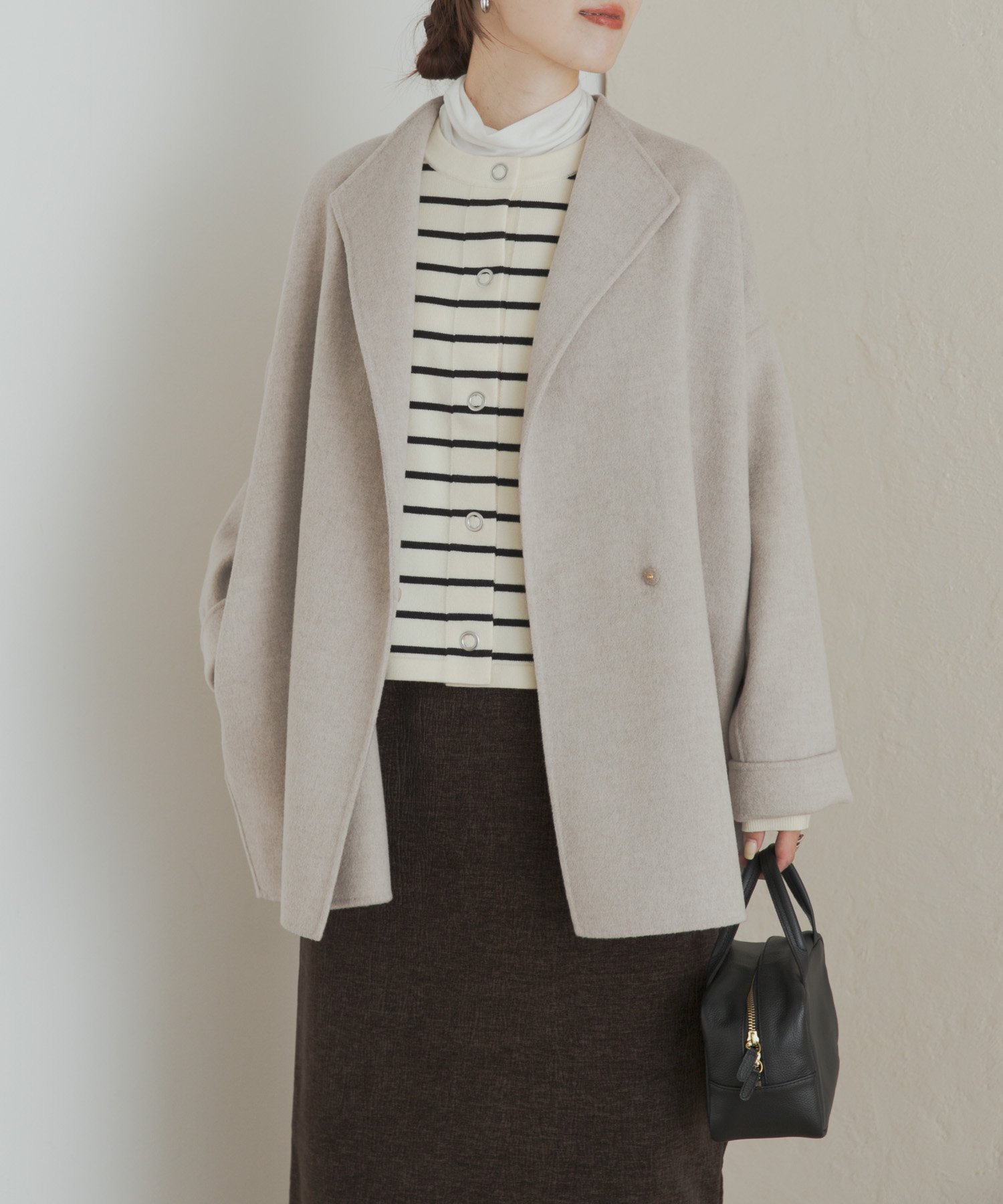 URBAN RESEARCH DOORS｜ウールリバーミドルガウンコート | Rakuten