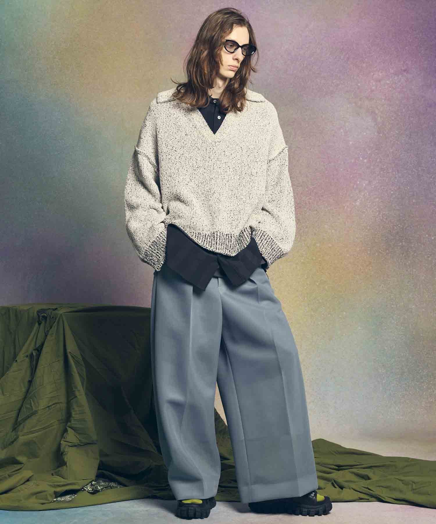 MAISON SPECIAL｜Plating Skipper Prime-Over Knit Pullover | Rakuten