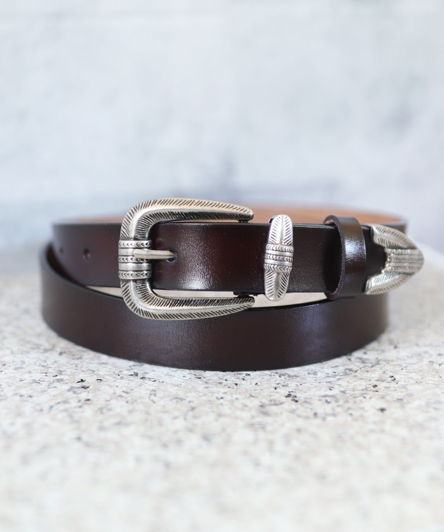 florist｜【本革】メンズ・レディース兼用 / ウエスタンバックル