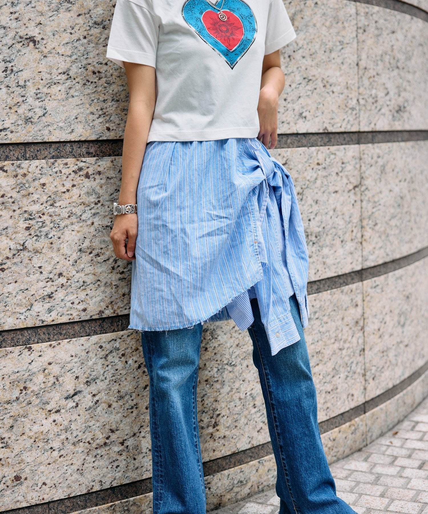 CIAOPANIC TYPY｜【etsinta】マルチウェイオーバースカートシャツ