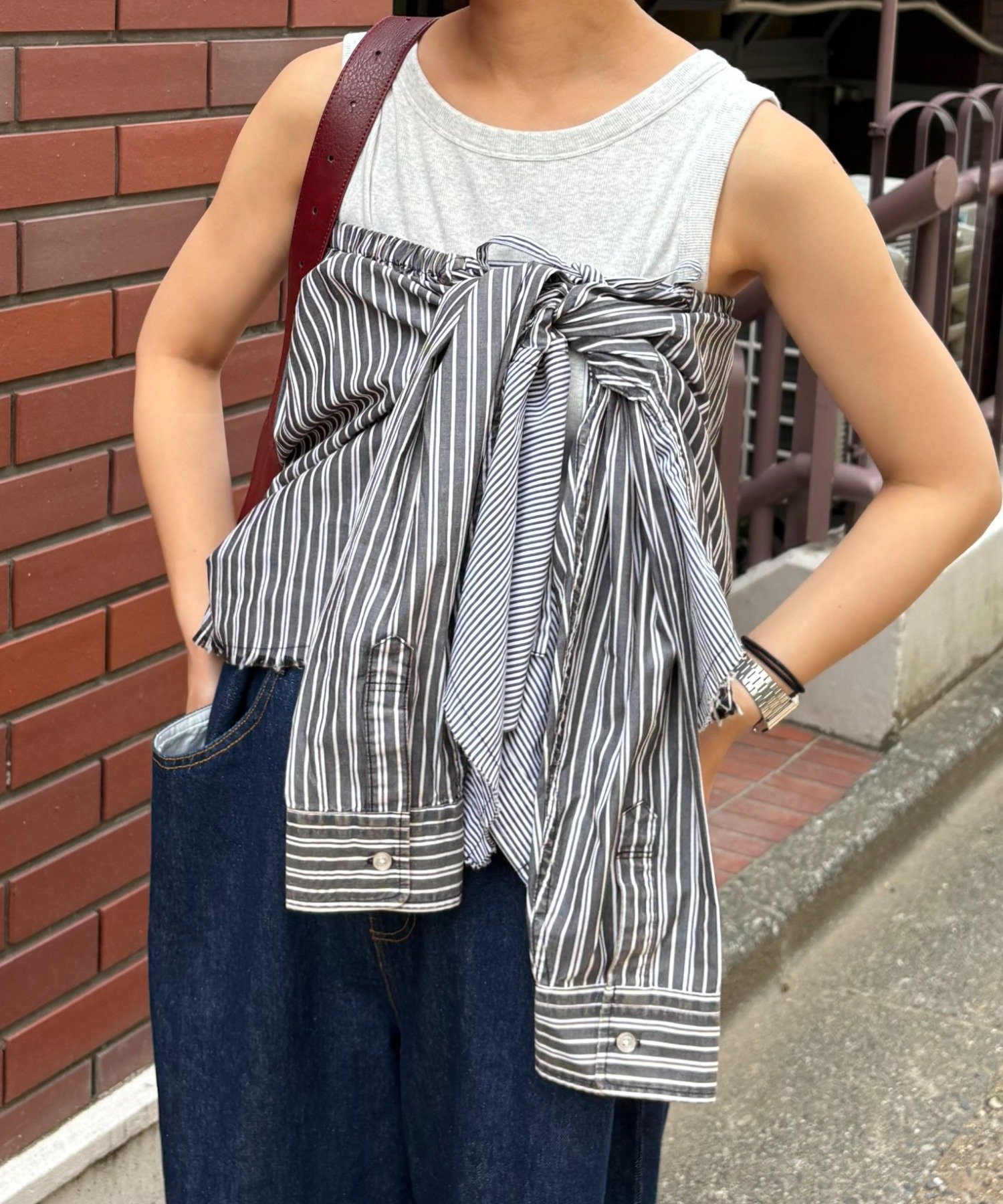 CIAOPANIC TYPY｜【etsinta】マルチウェイオーバースカートシャツ