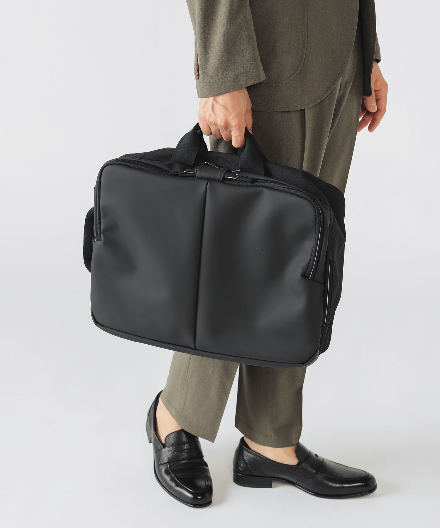 BEAMS HEART｜ナイロン 3WAY ブリーフバッグ(A4サイズ収納可能