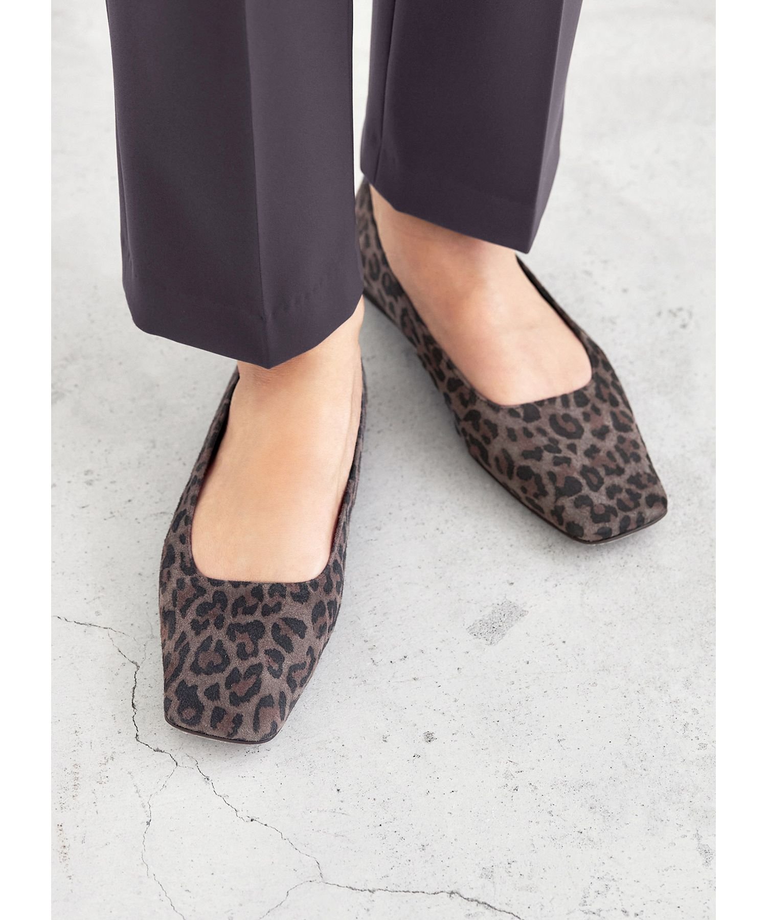 STYLE DELI｜【Made in JAPAN】スクエアトゥフラットパンプス