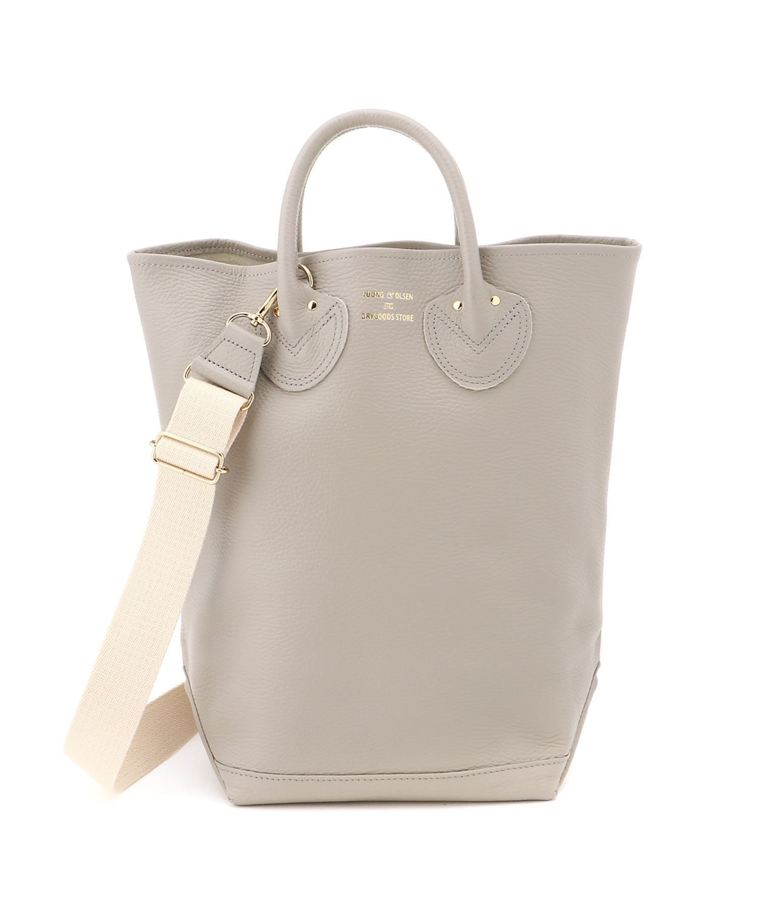 SETUP7｜YOUNG&OLSEN/EMBOSSED LEATHER HAVERSACK M トートバッグ