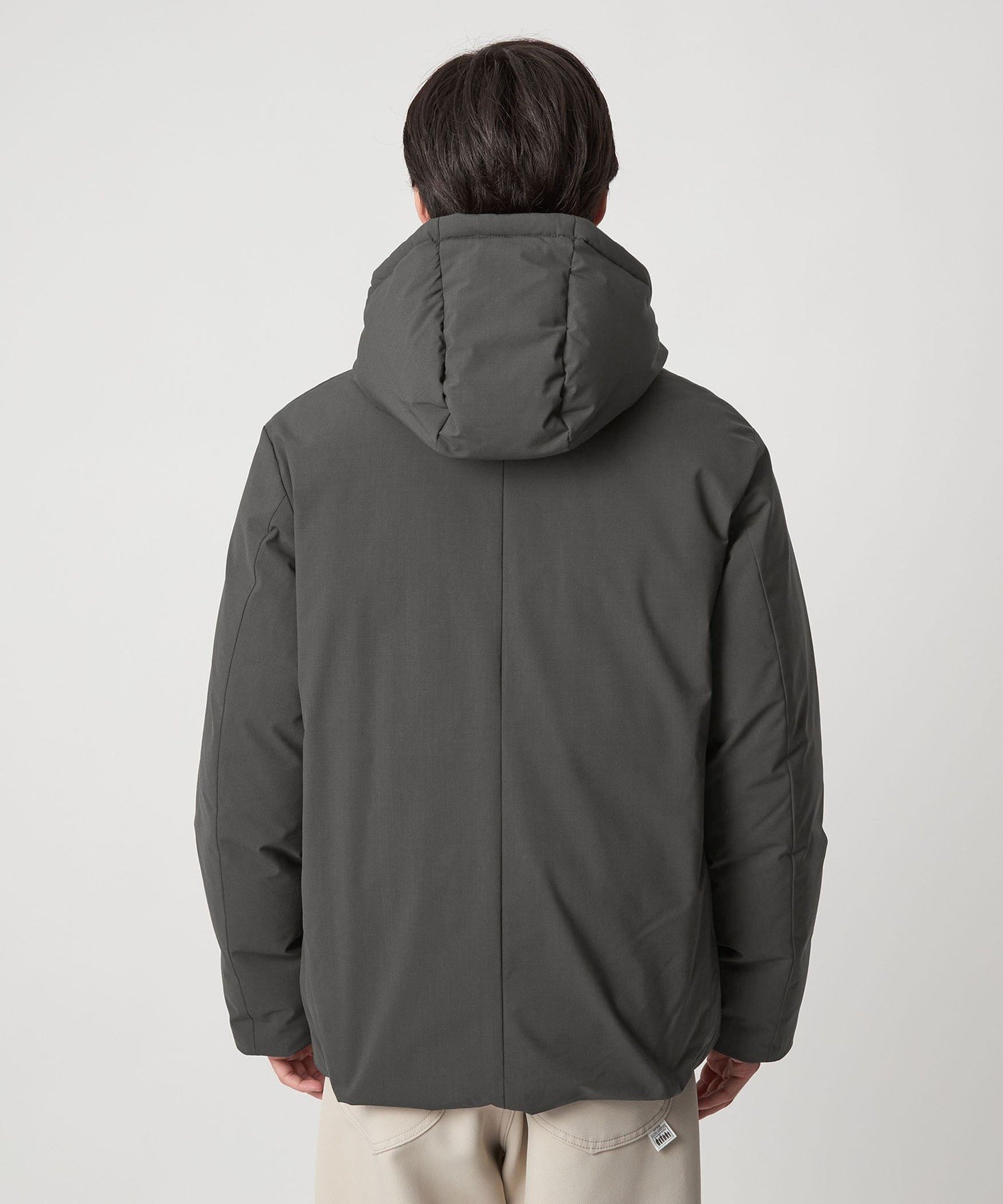 UNITED ARROWS green label relaxing｜T/W フード ダウン ブルゾン